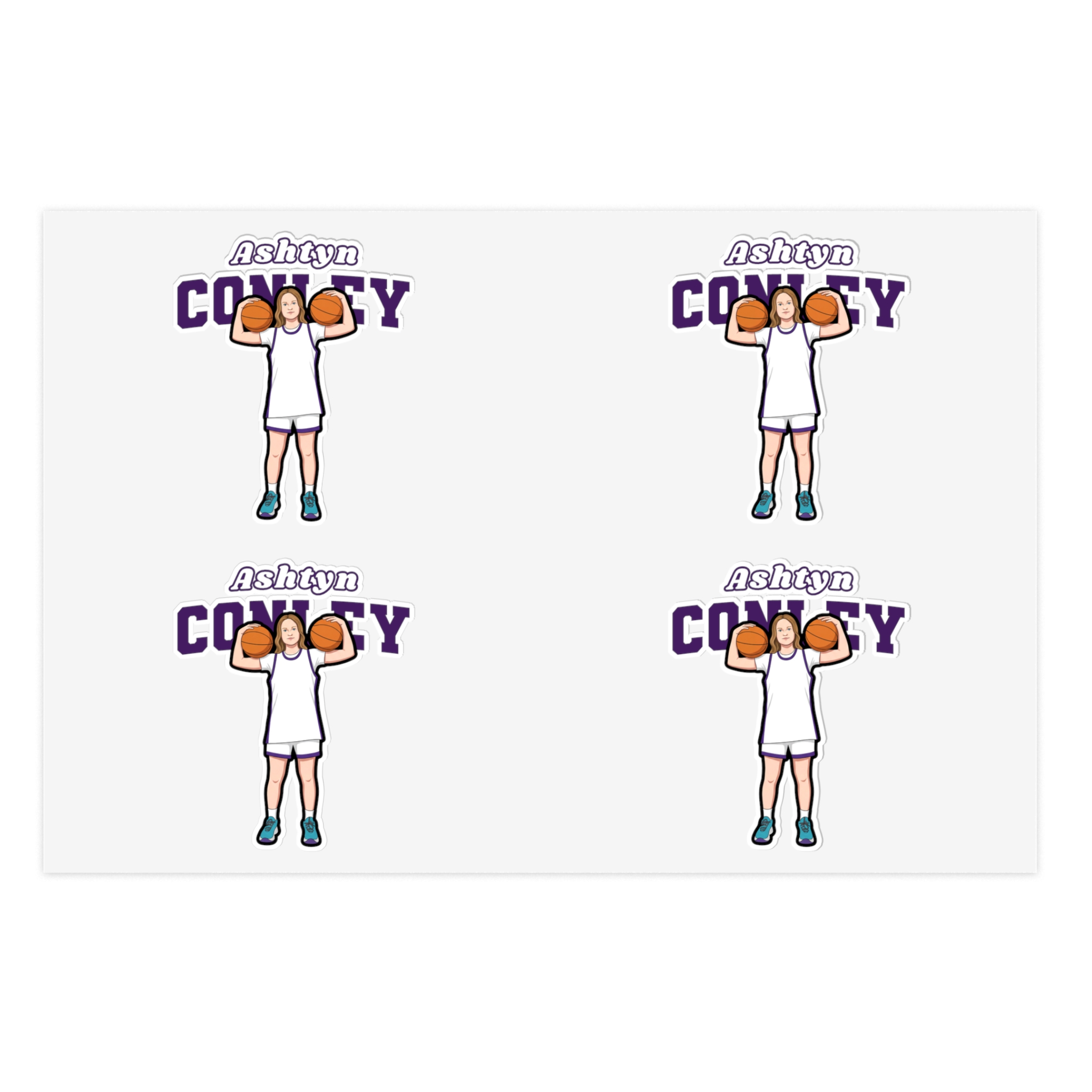 Sticker Sheet — character_name_arch in Classic