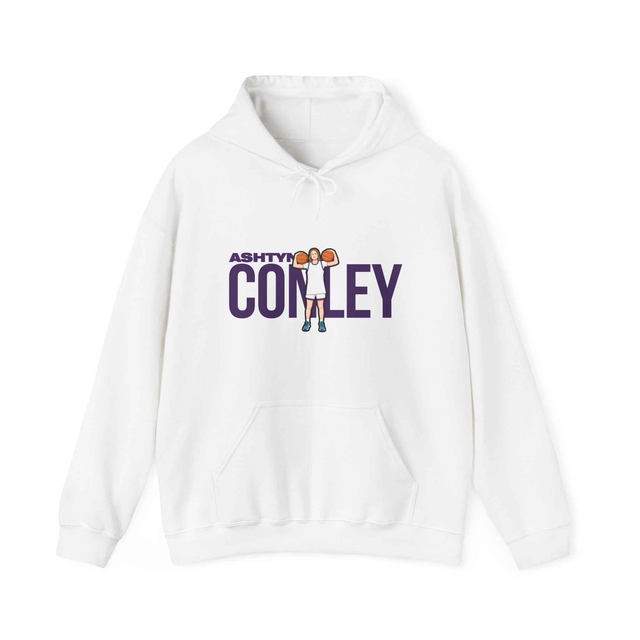 Hoodie — character_player_name in White