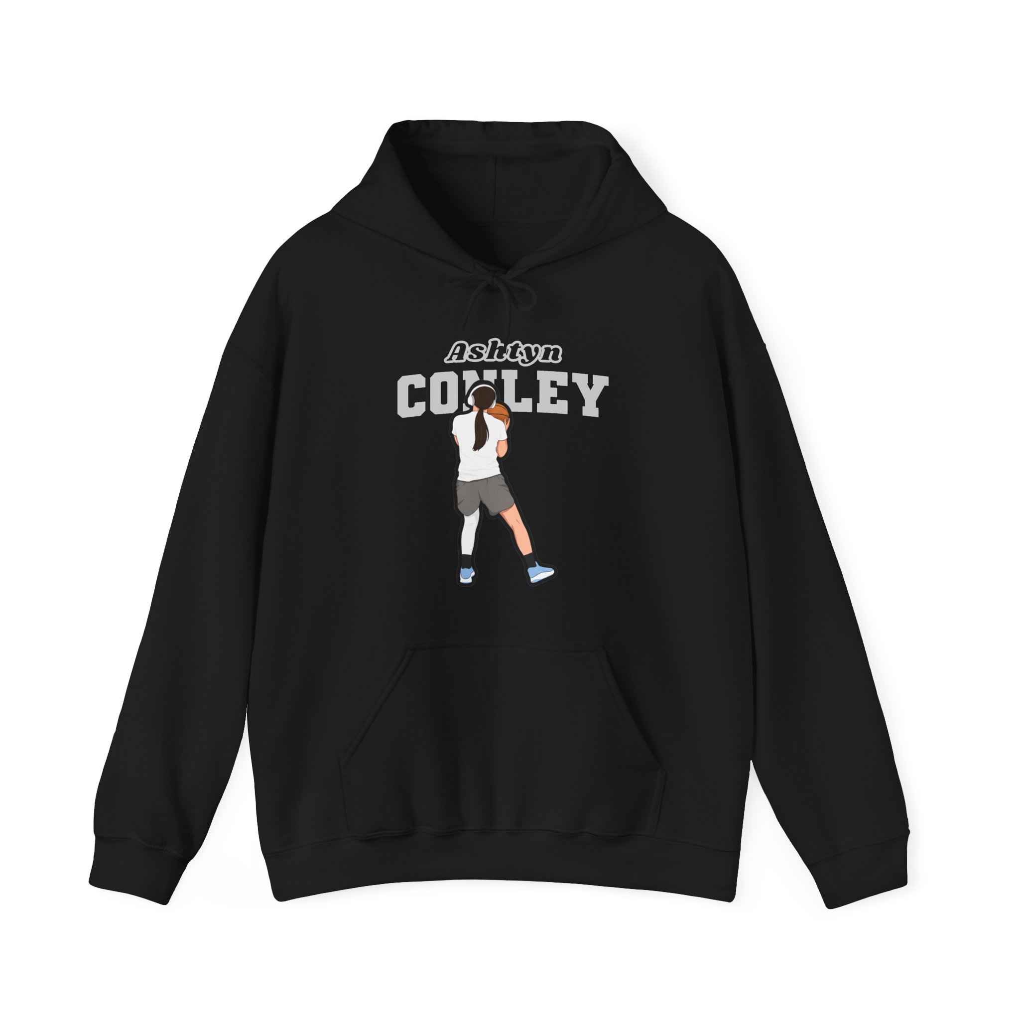 Hoodie — character_name_arch in Black