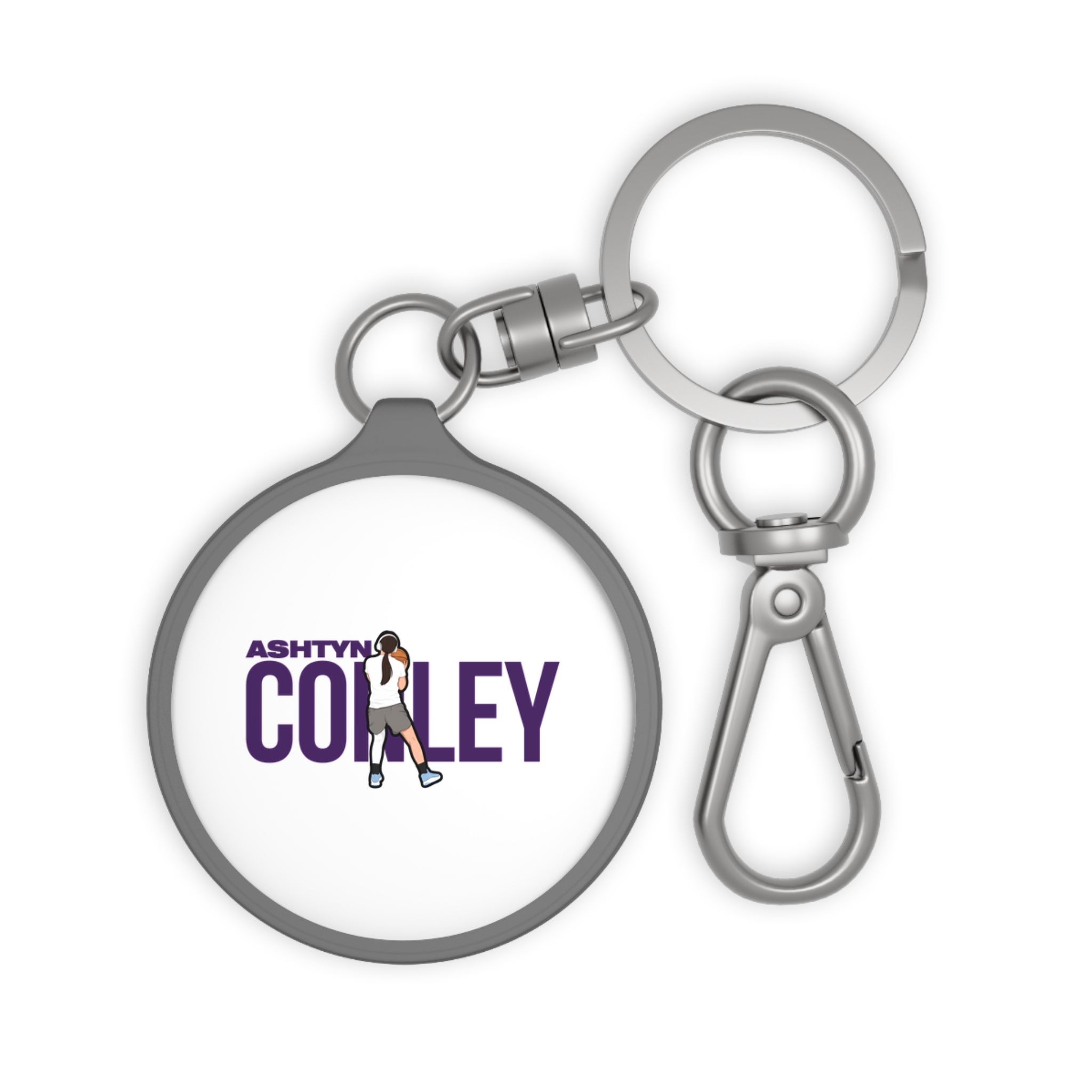 Keychain — character_player_name in Grey