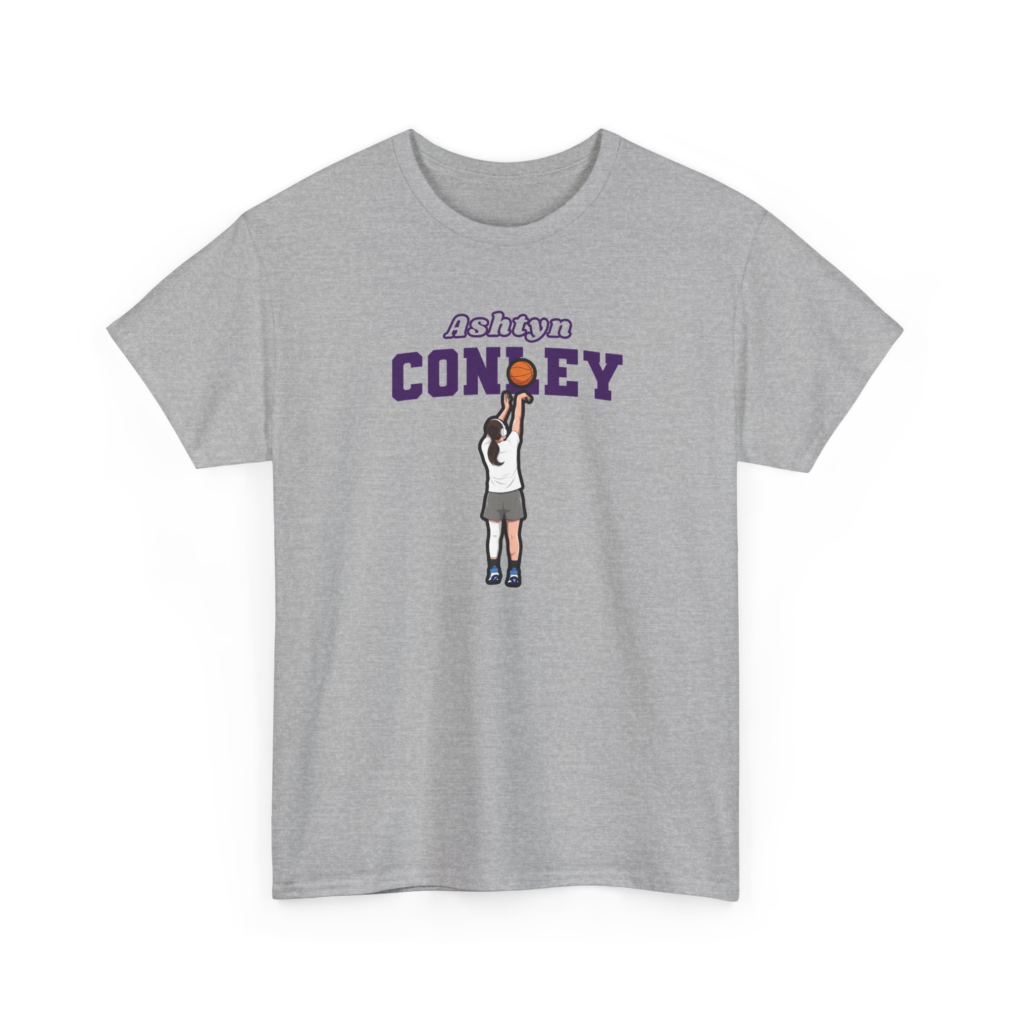 Tee — character_name_arch in Grey