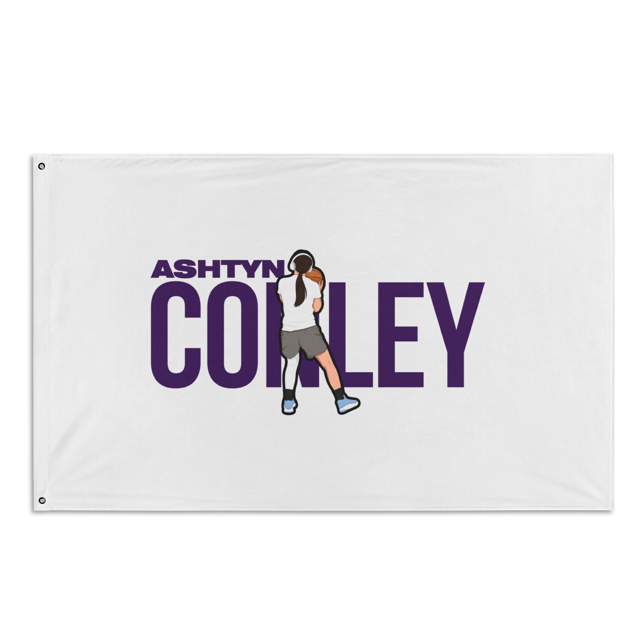 Flag (35 × 56 in) — character_player_name in Classic