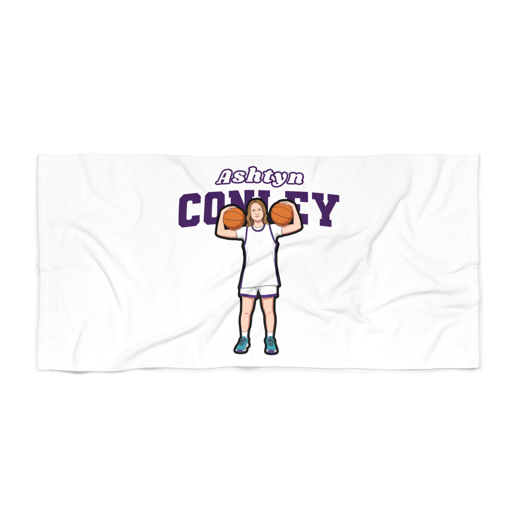 Beach Towel — character_name_arch in Classic