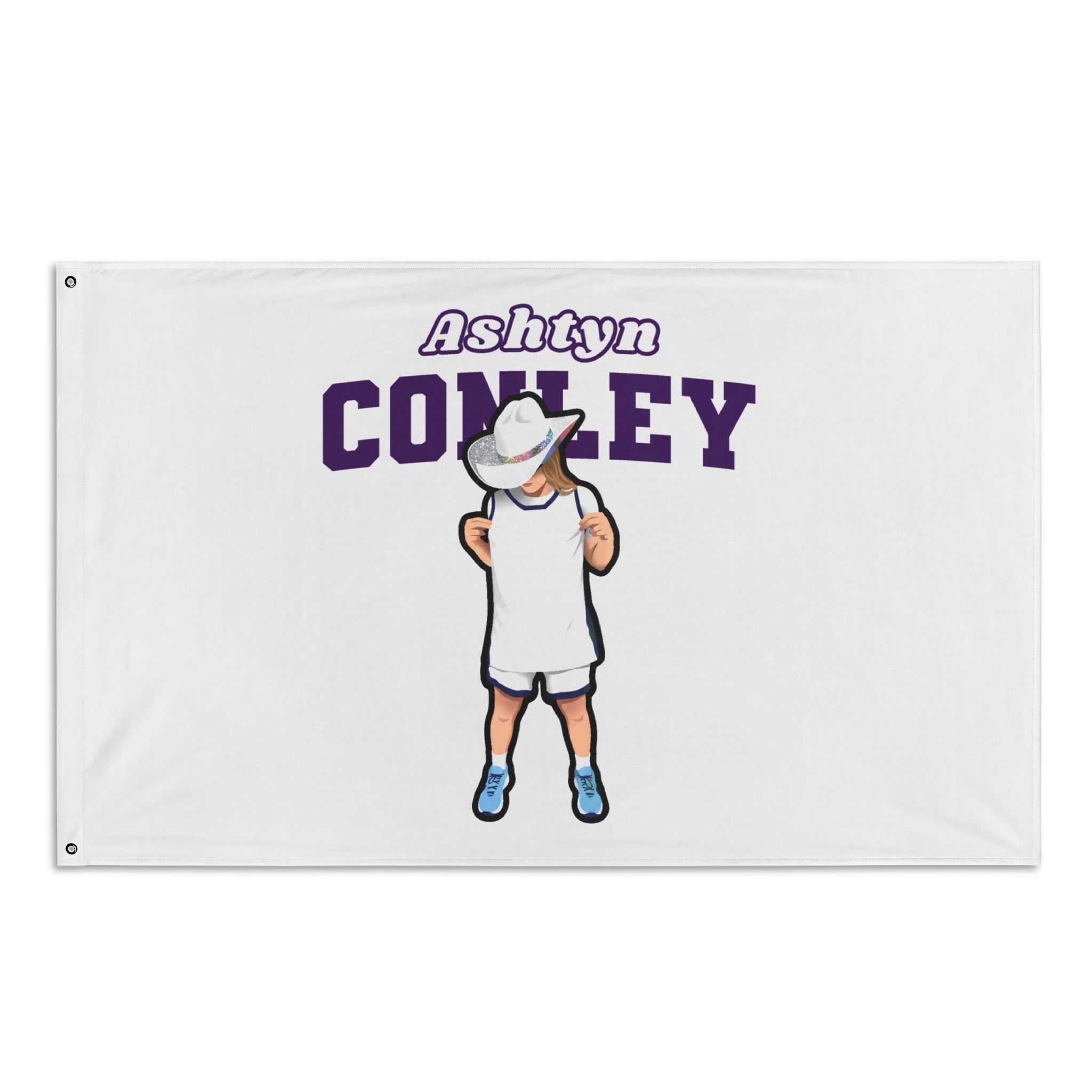 Flag (35 × 56 in) — character_name_arch in Classic