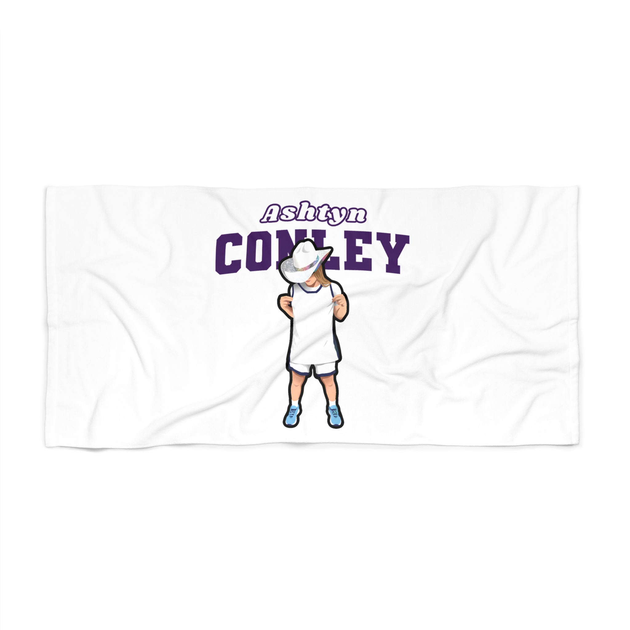 Beach Towel — character_name_arch in Classic