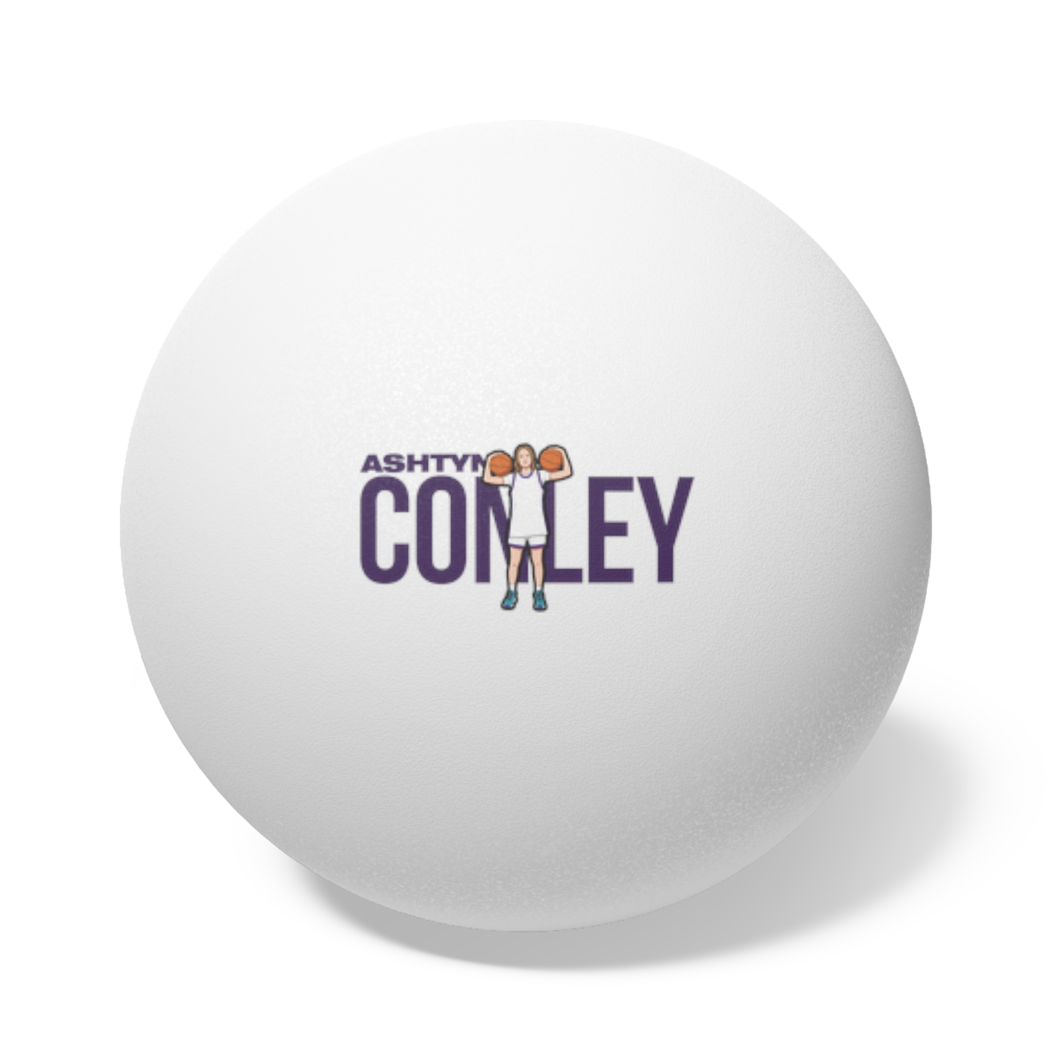 Ping Pong Balls, 6 pcs — character_player_name in White