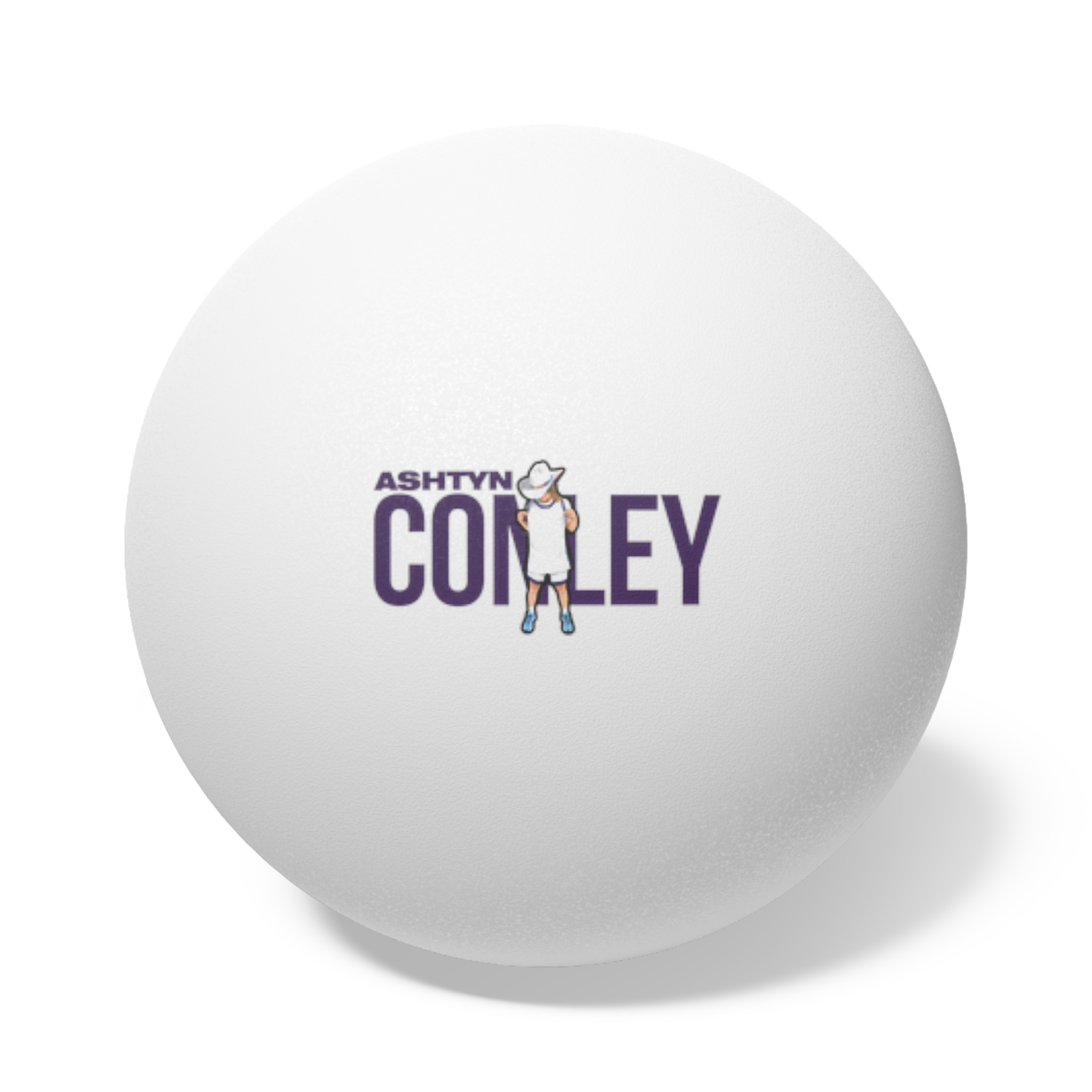 Ping Pong Balls, 6 pcs — character_player_name in White