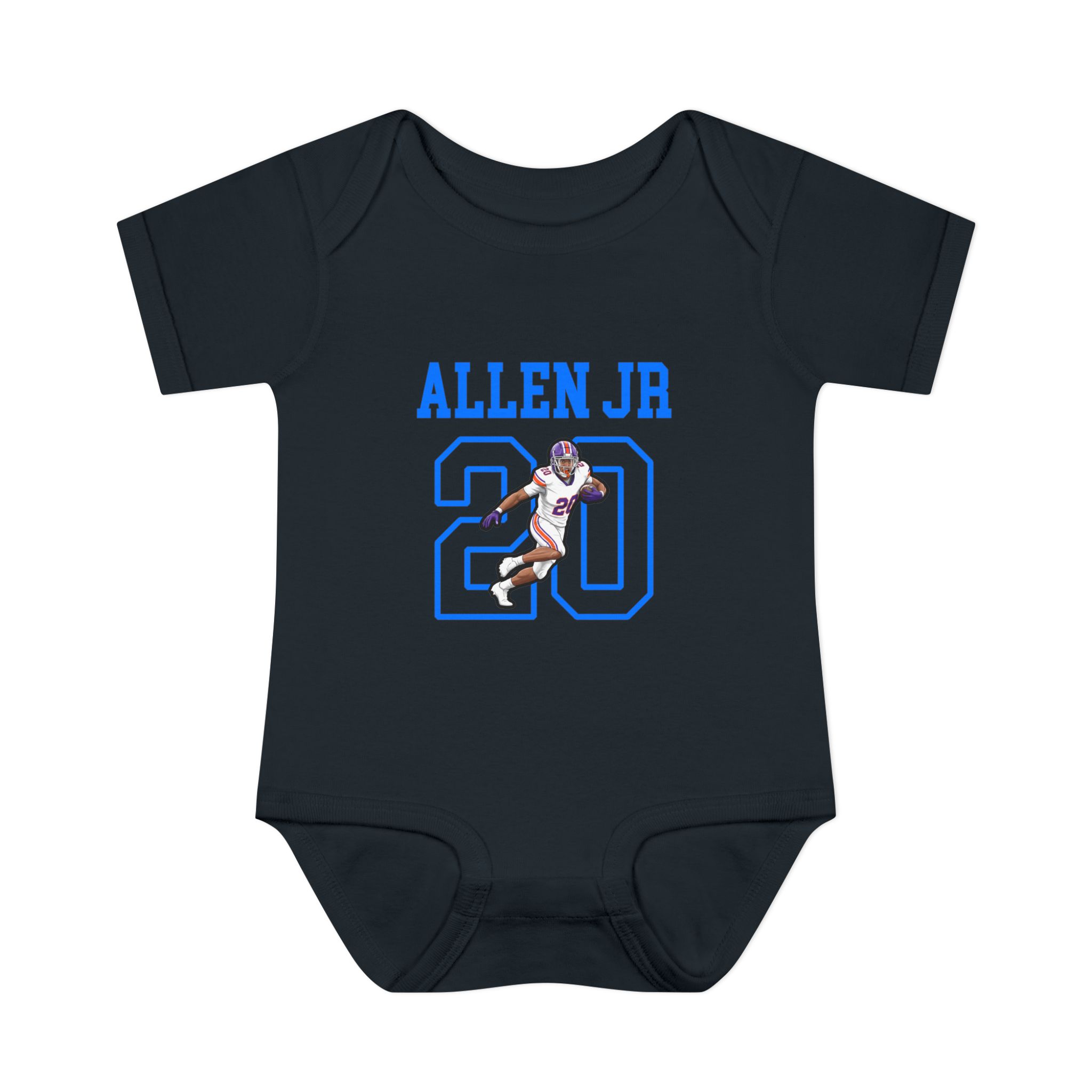 Baby Onesie — character_shirsey in Black