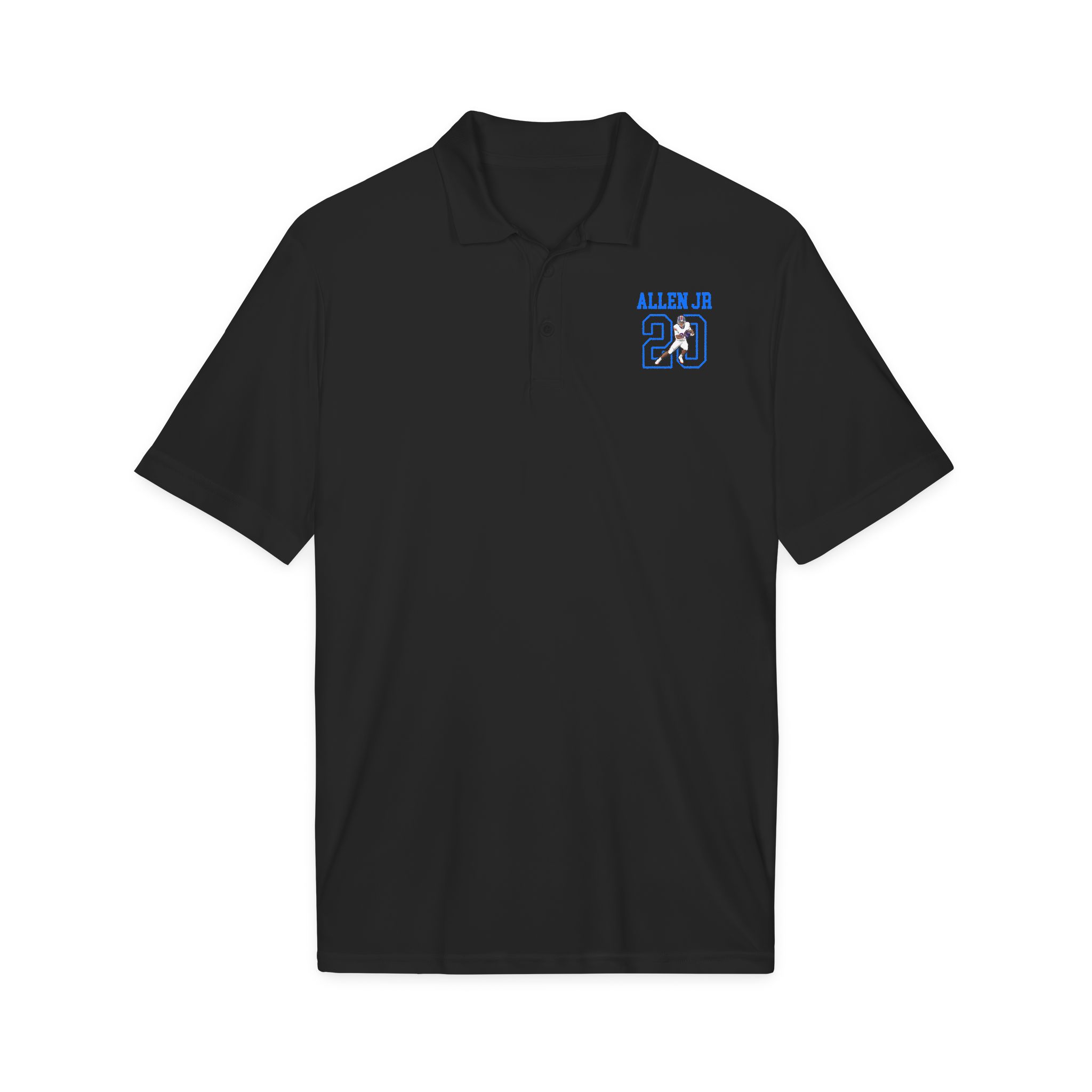Polo — character_shirsey in Black
