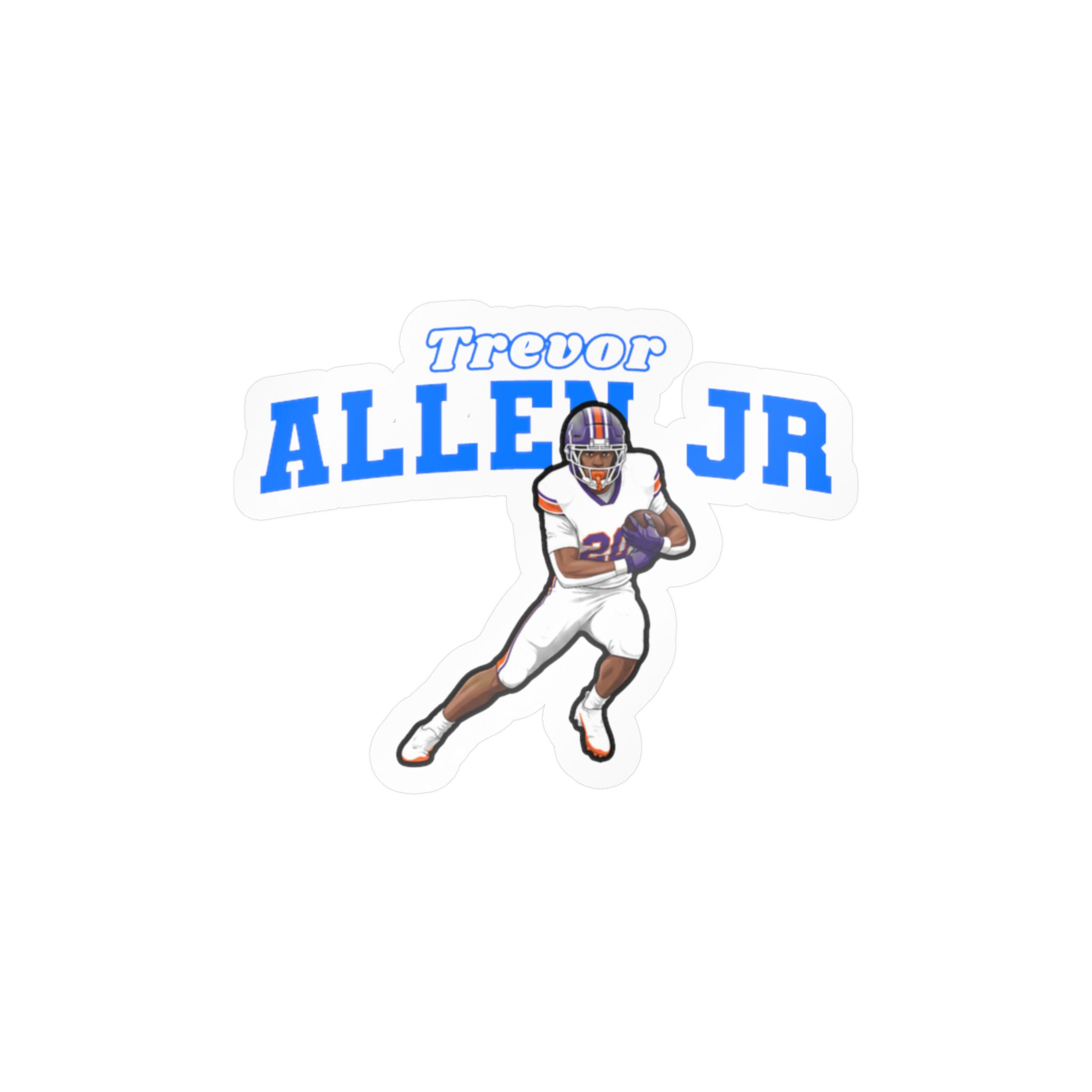 Vinyl Sticker — character_name_arch in Classic