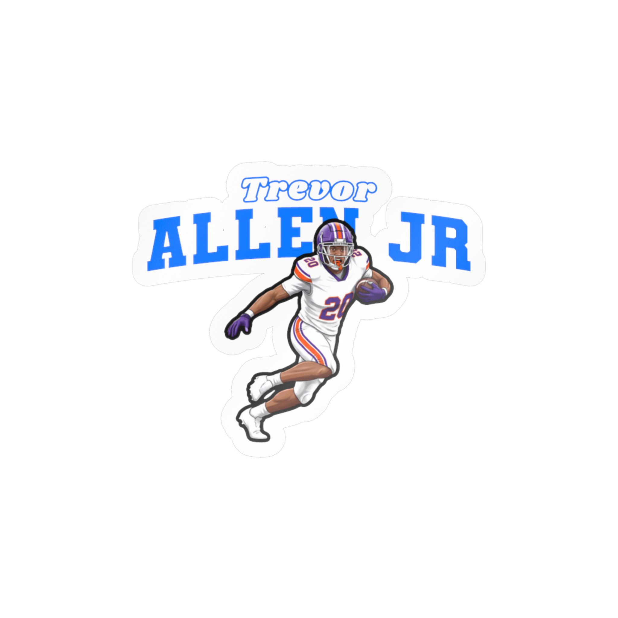 Vinyl Sticker — character_name_arch in Classic