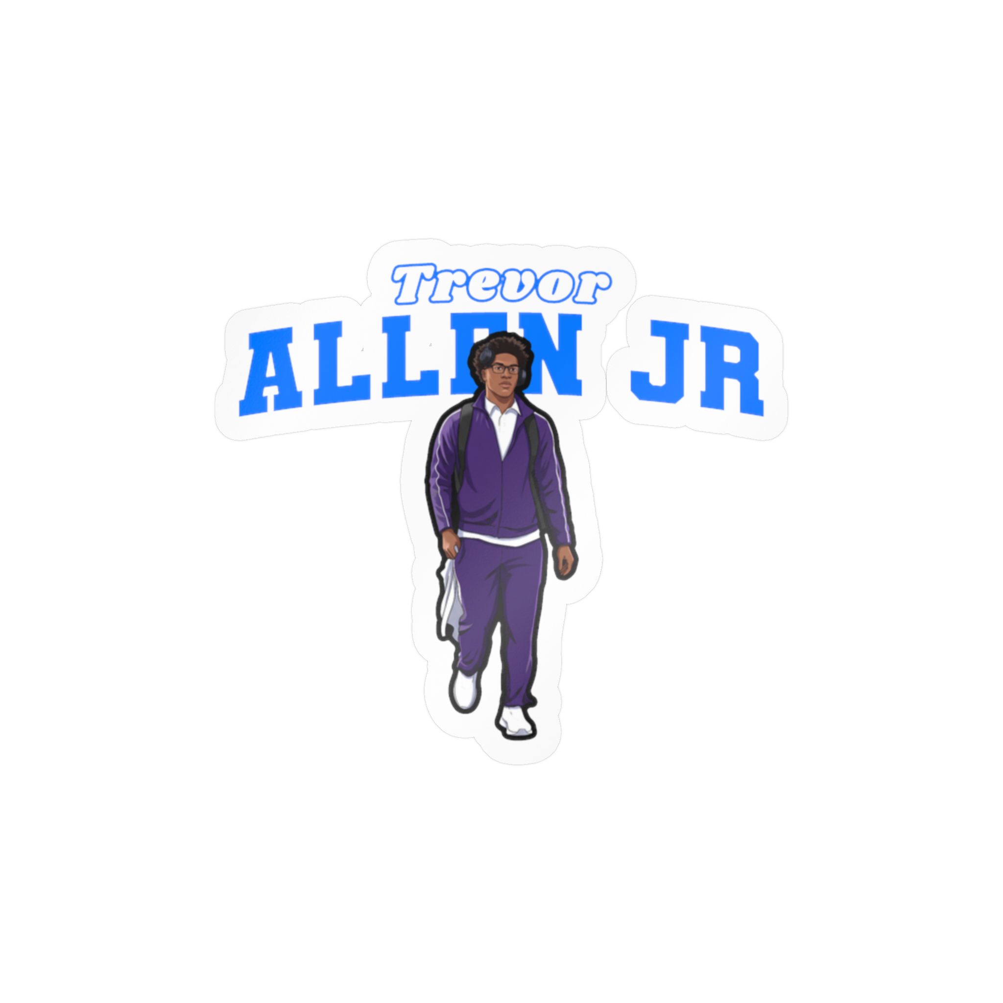 Vinyl Sticker — character_name_arch in Classic