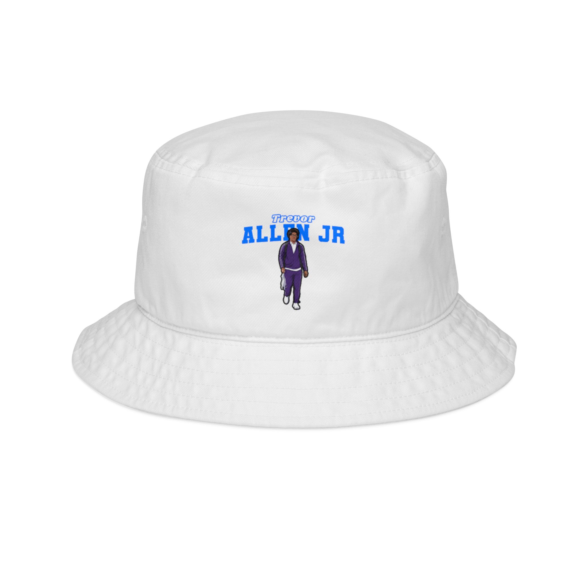 Bucket Hat — character_name_arch in White
