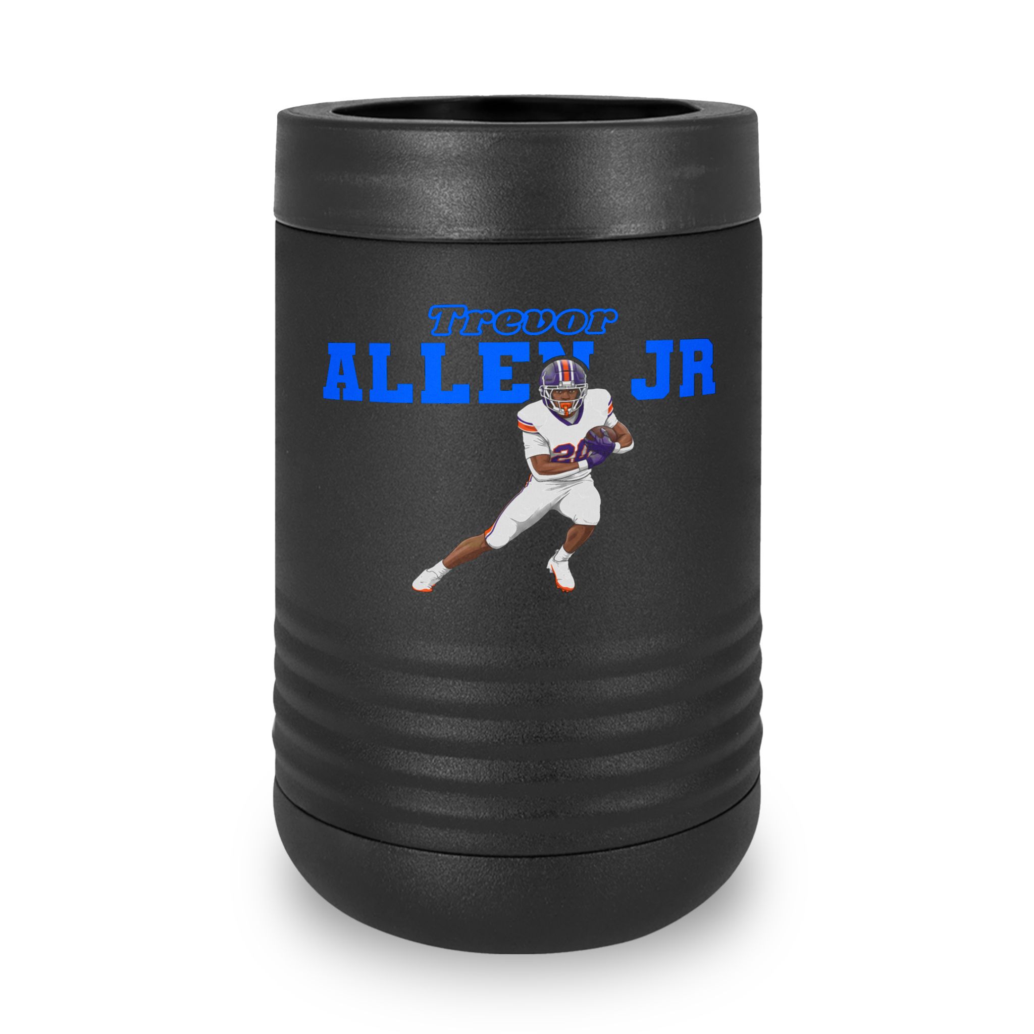Stainless Can Cooler — character_name_arch in Black