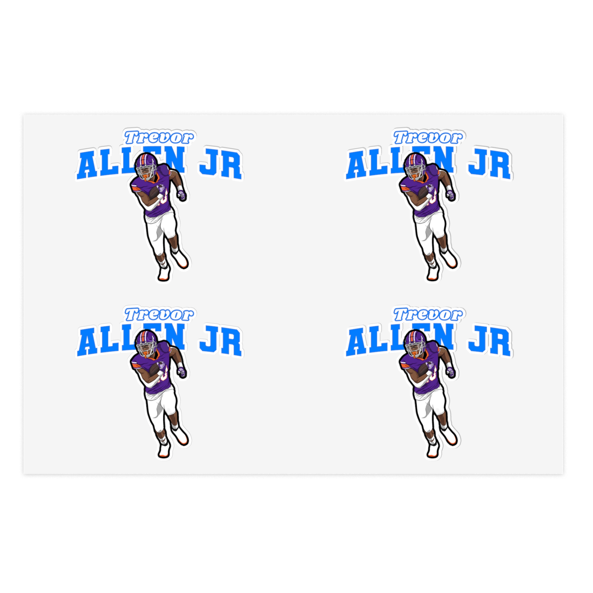 Sticker Sheet — character_name_arch in Classic