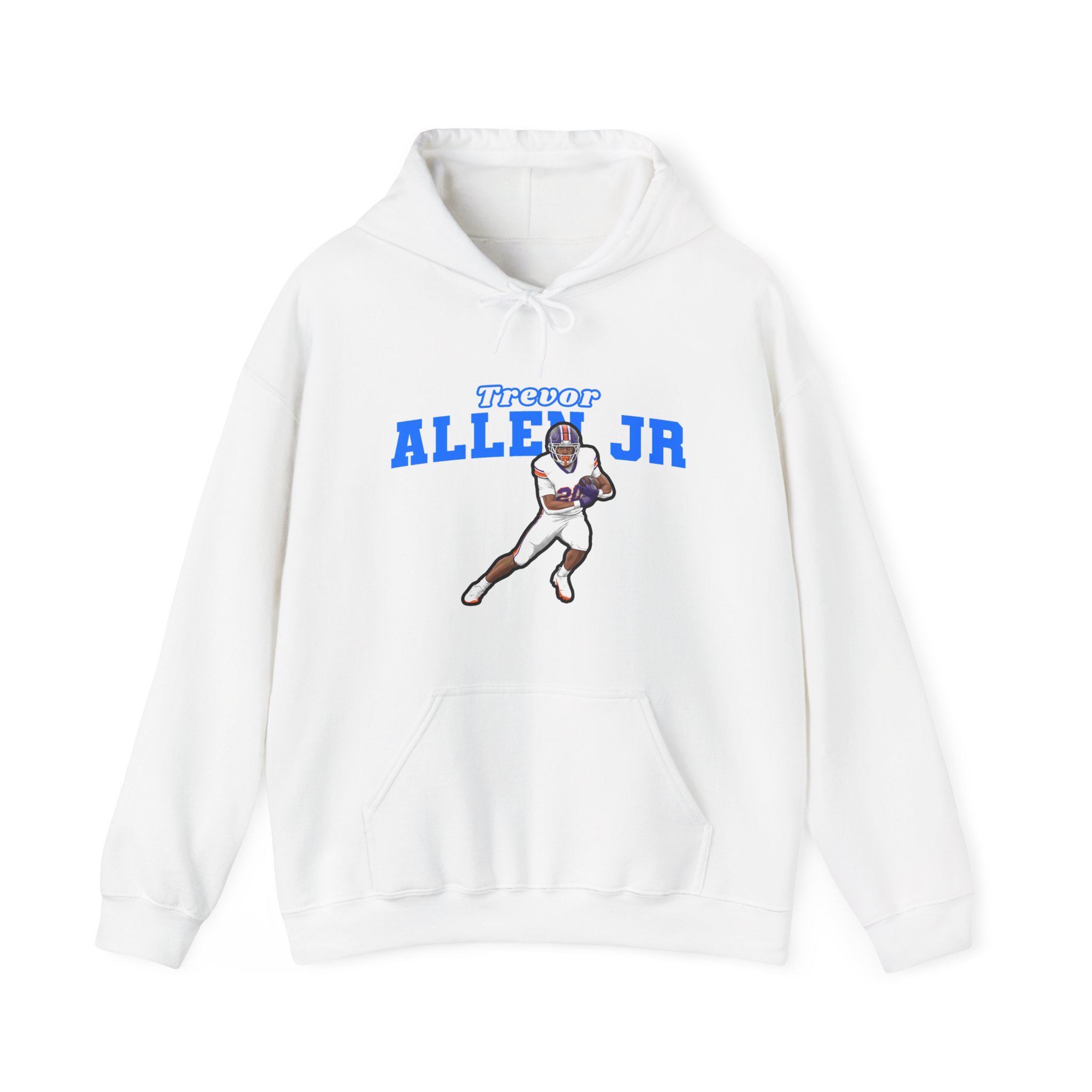 Hoodie — character_name_arch in White