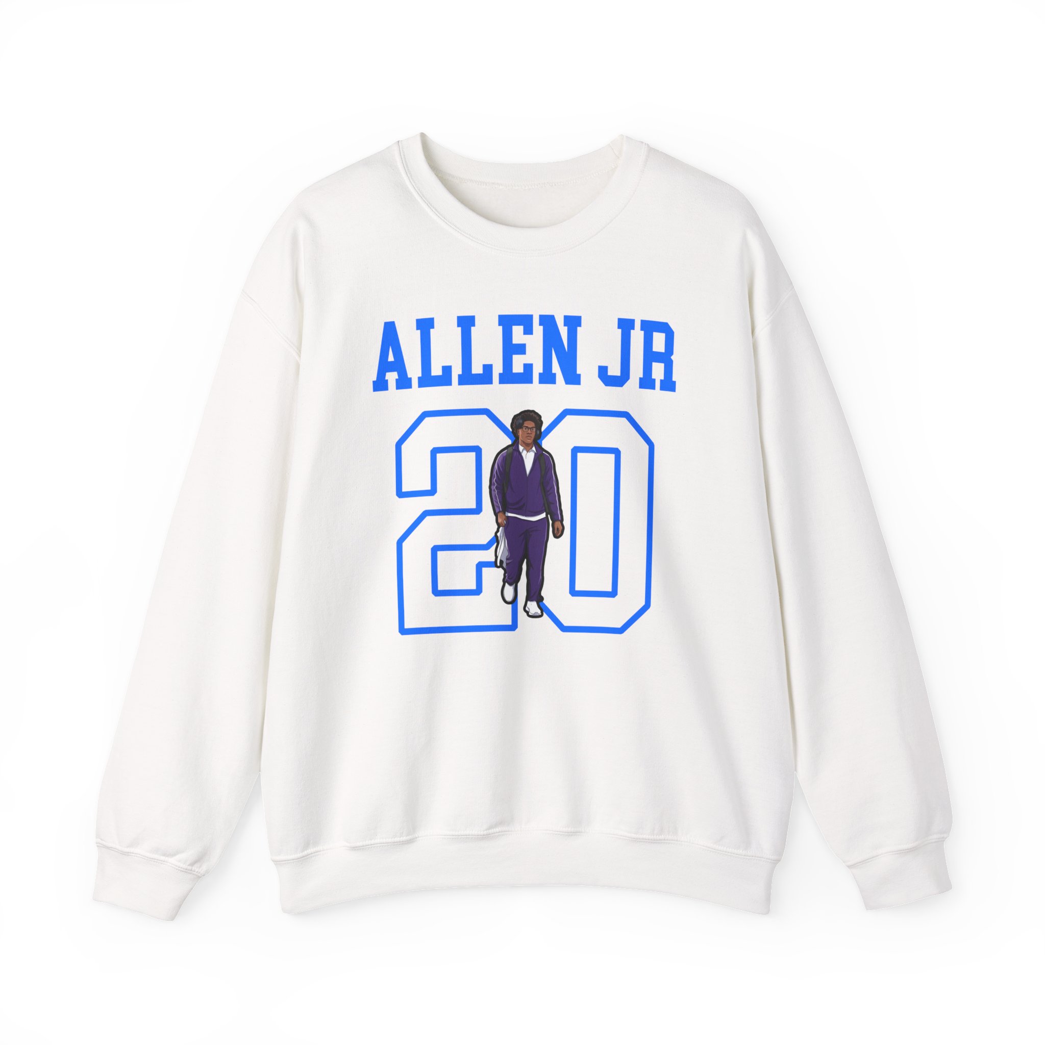 Crewneck Sweatshirt — character_shirsey in White