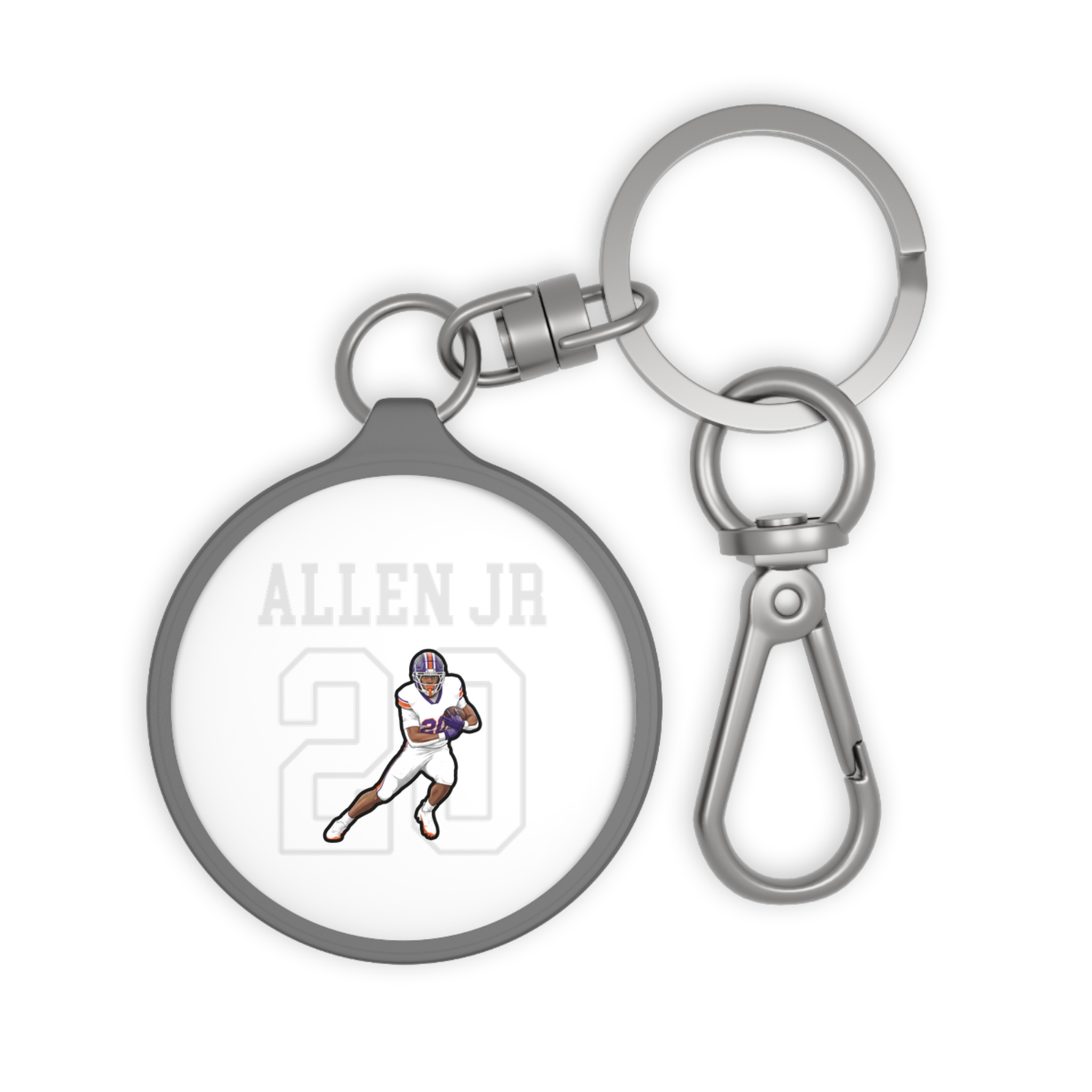 Keychain — character_shirsey in Grey