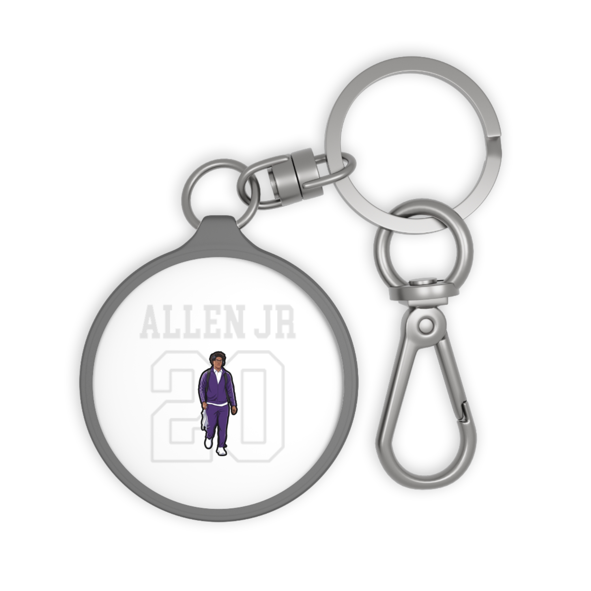 Keychain — character_shirsey in Grey