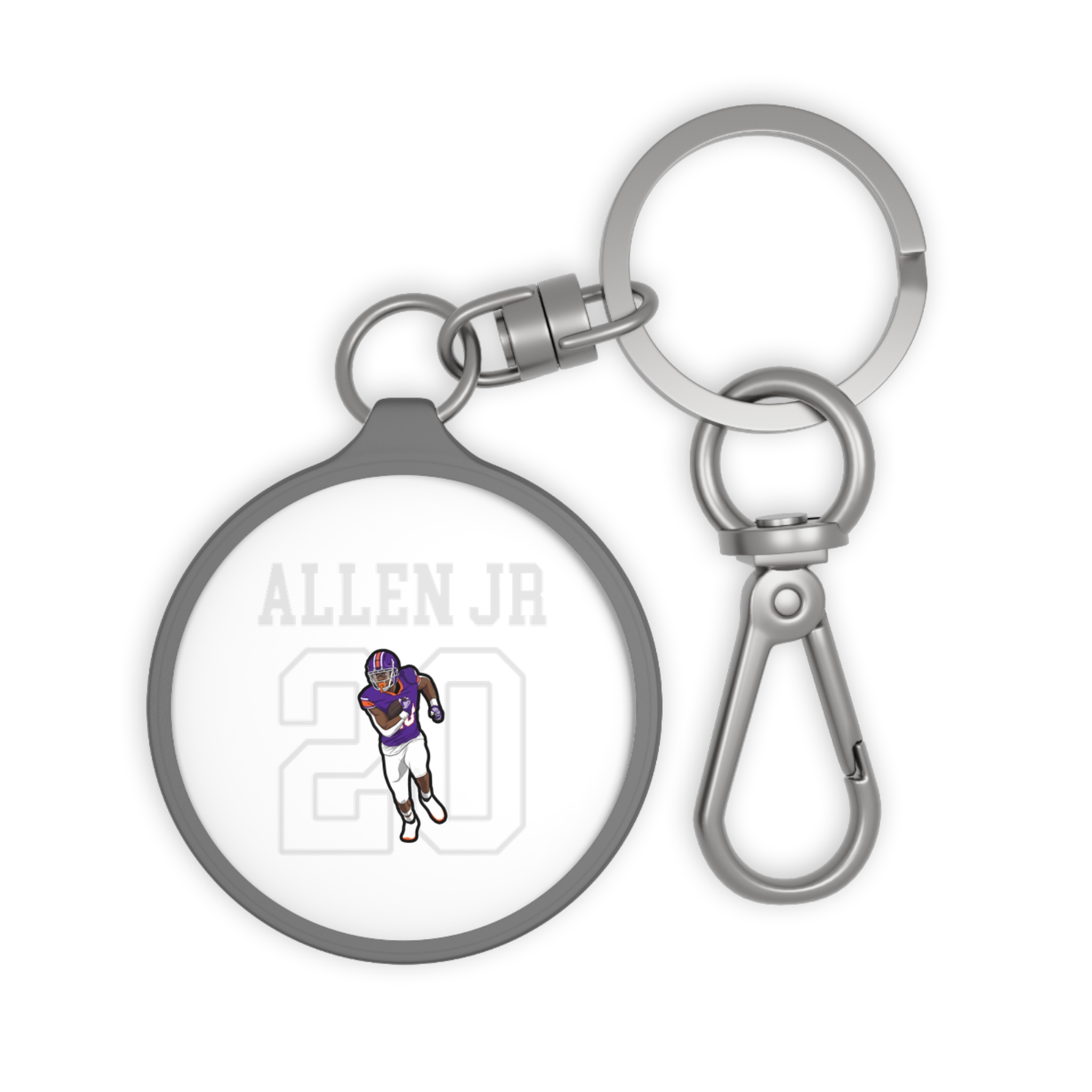 Keychain — character_shirsey in Grey