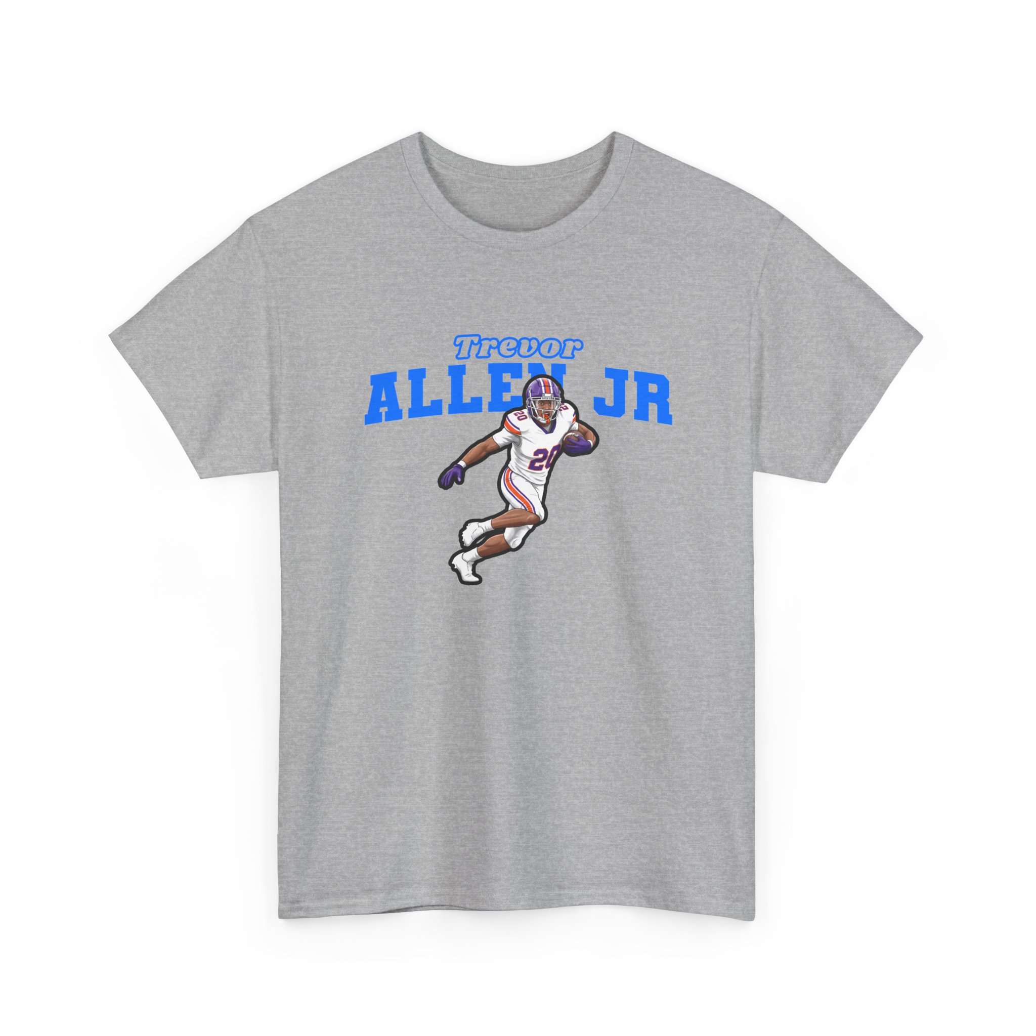 Tee — character_name_arch in Grey