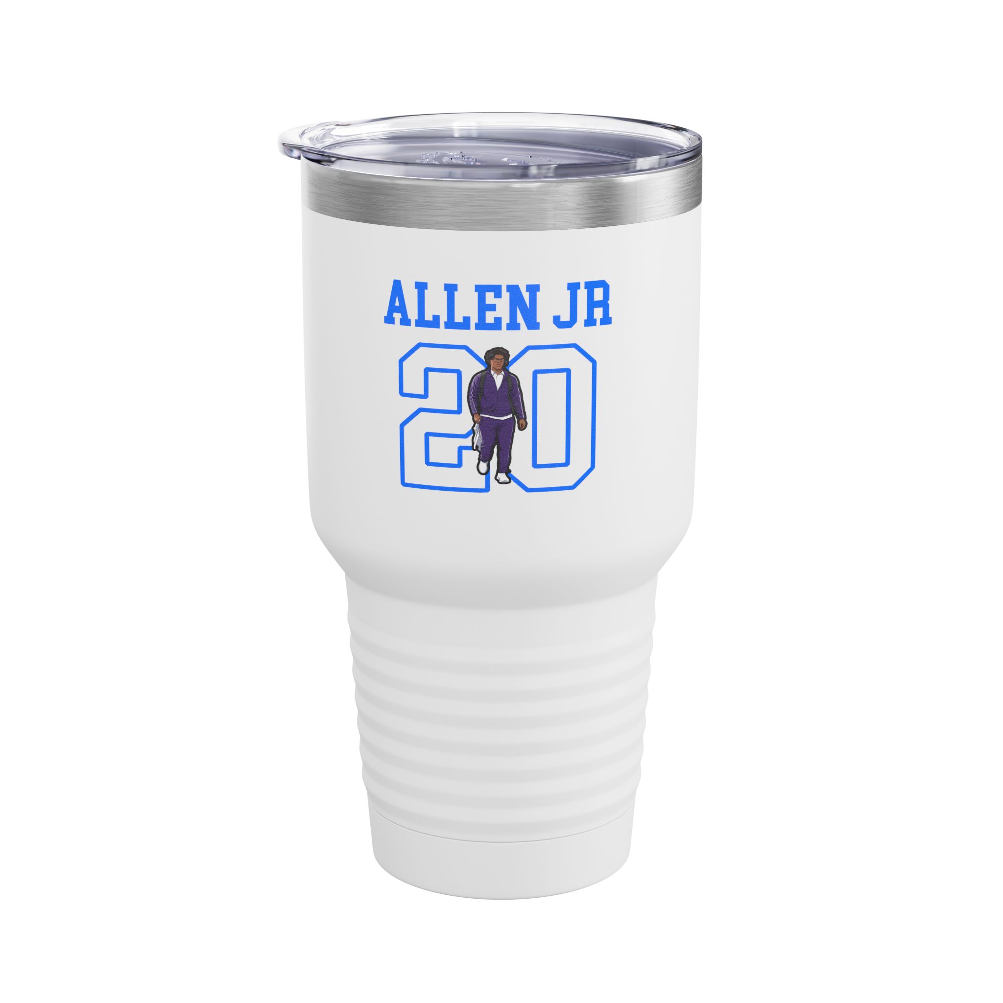 30oz Tumbler — character_shirsey in White