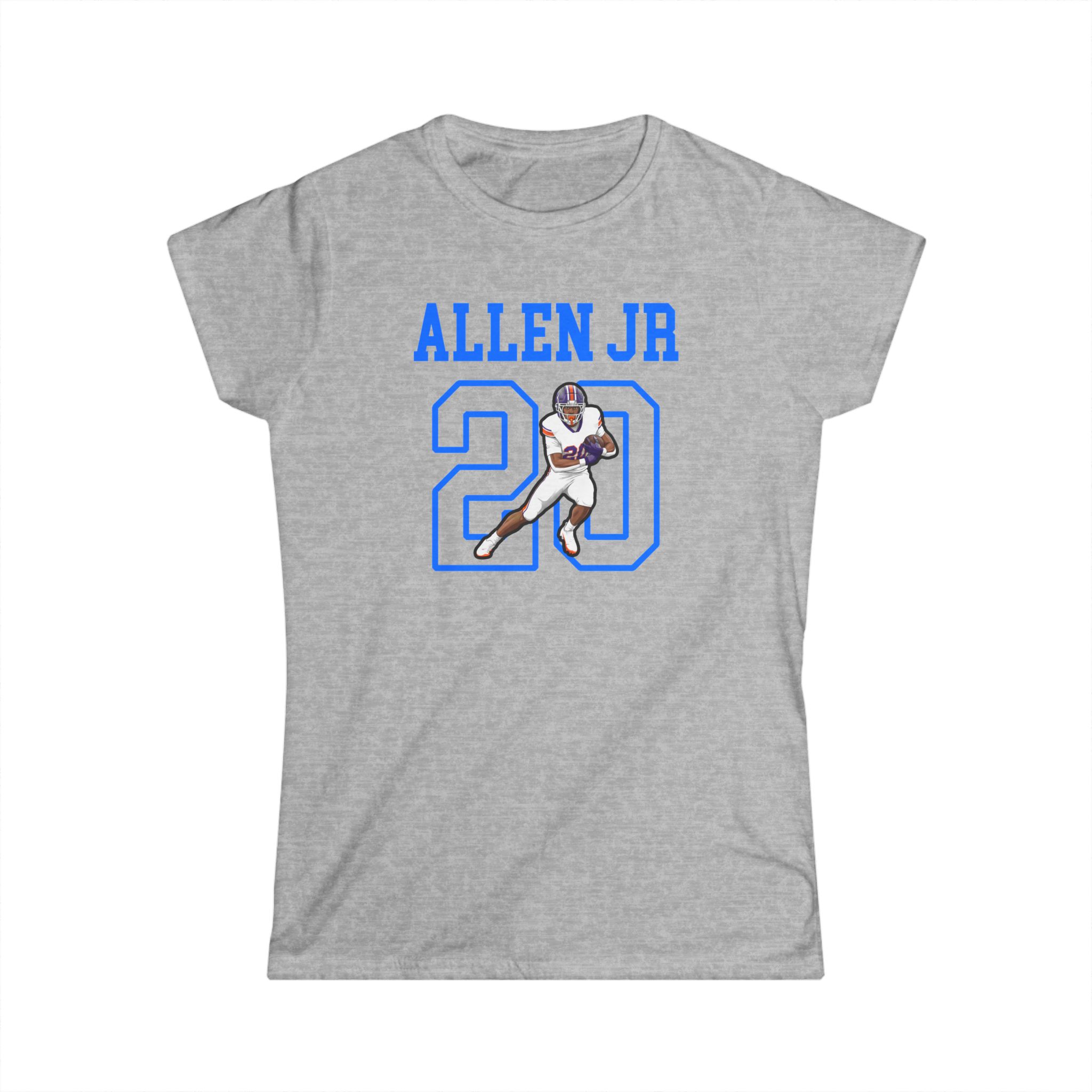 Women's Softstyle Tee — character_shirsey in Grey