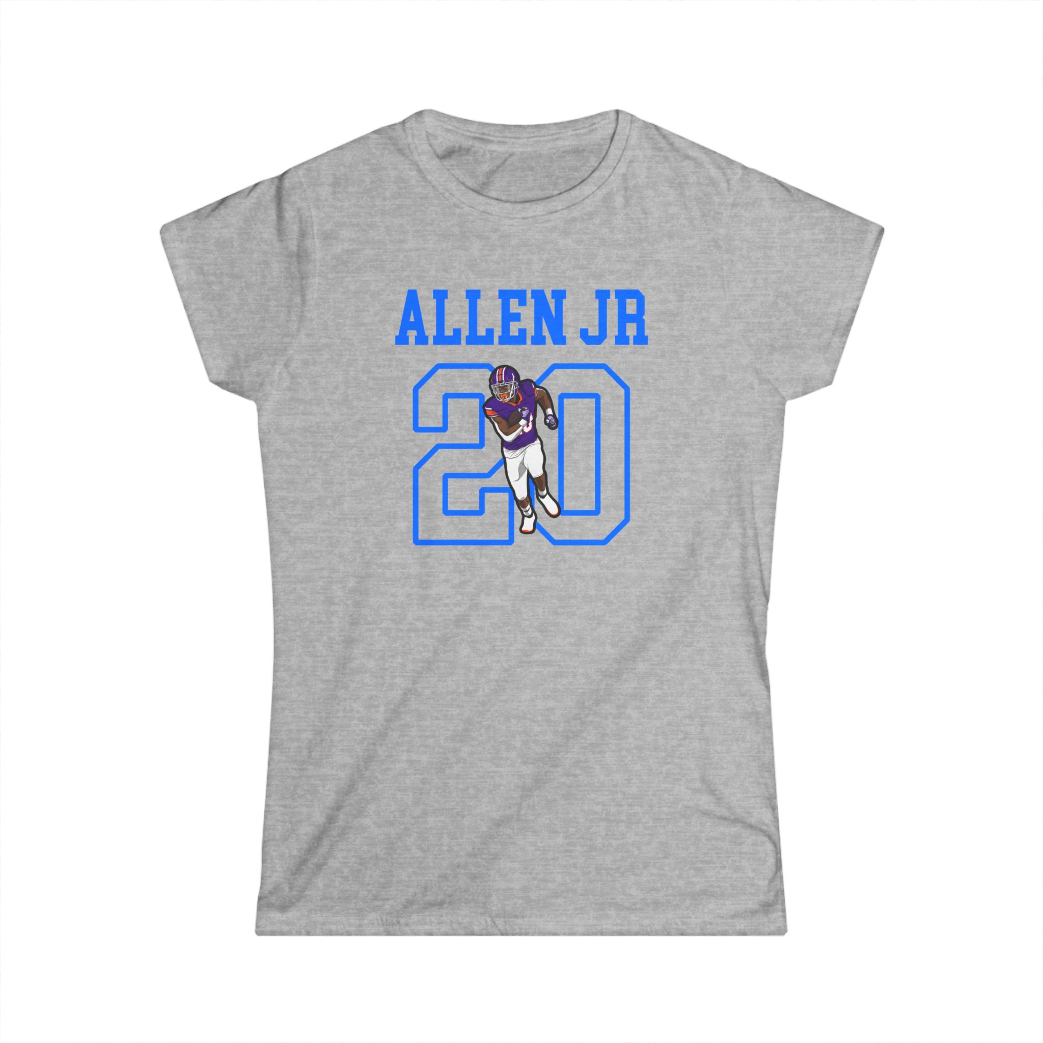 Women's Softstyle Tee — character_shirsey in Grey