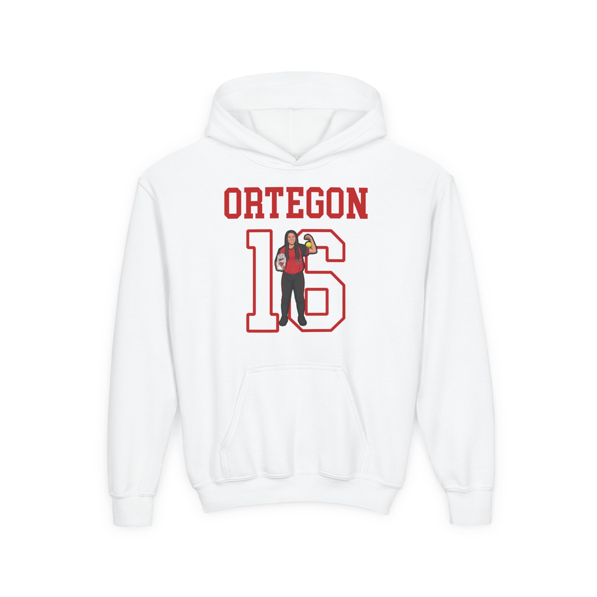 Youth Hoodie — character_shirsey in White