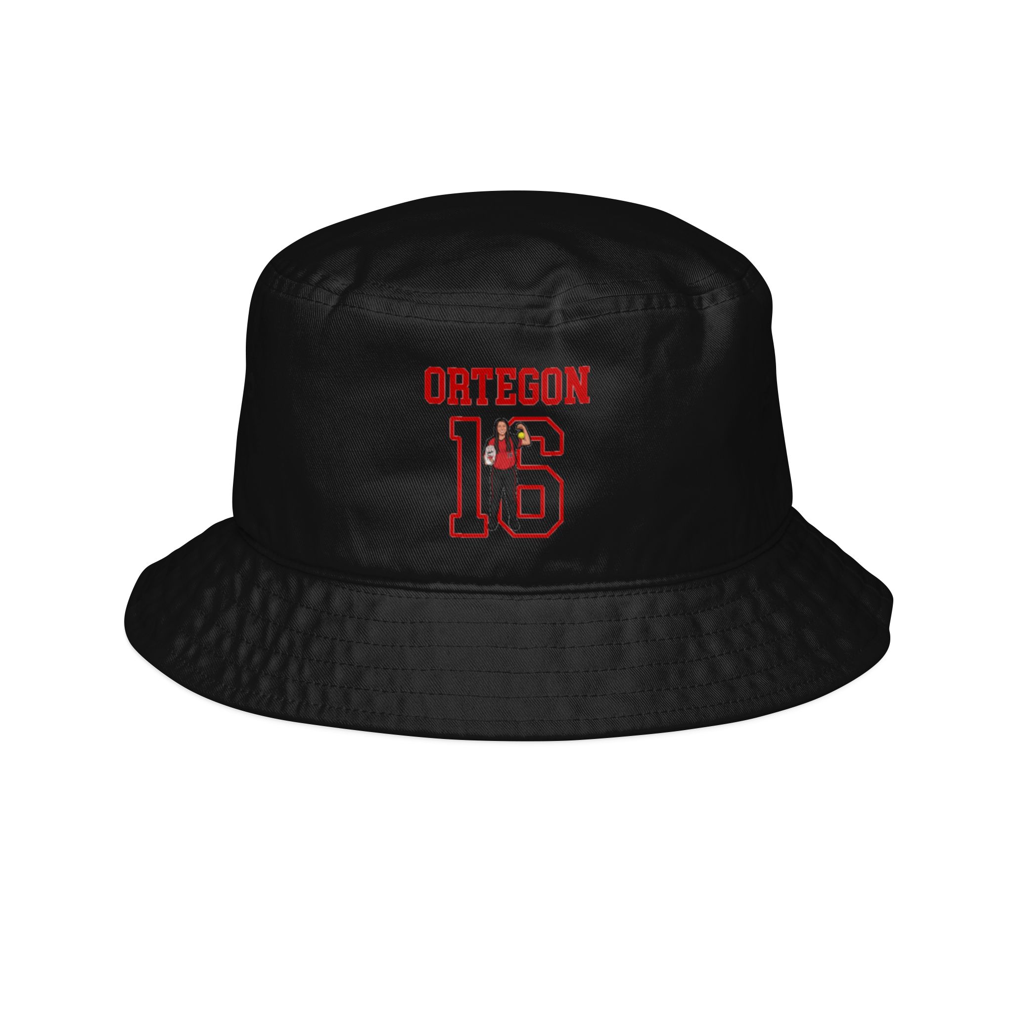 Bucket Hat — character_shirsey in Black