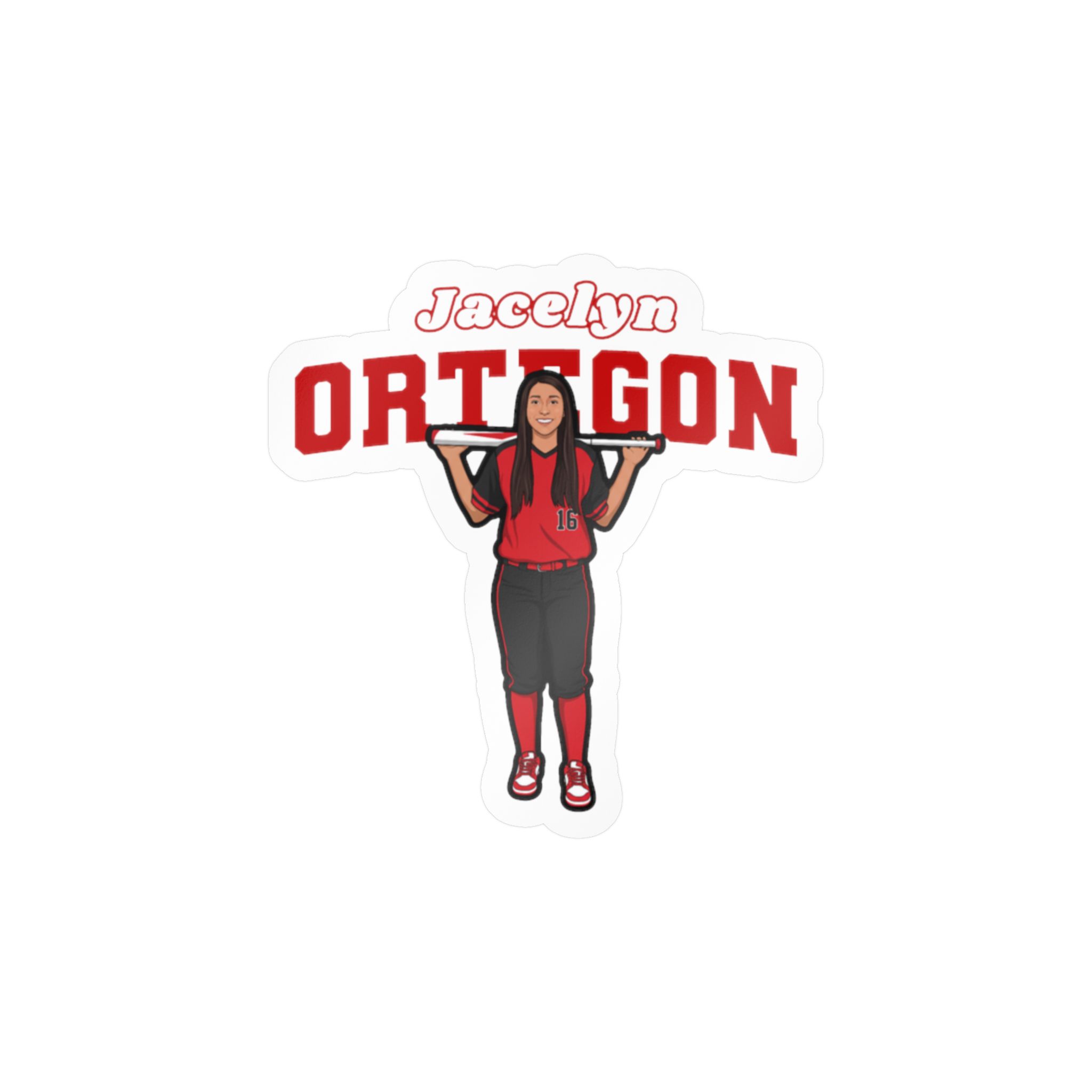 Vinyl Sticker — character_name_arch in Classic