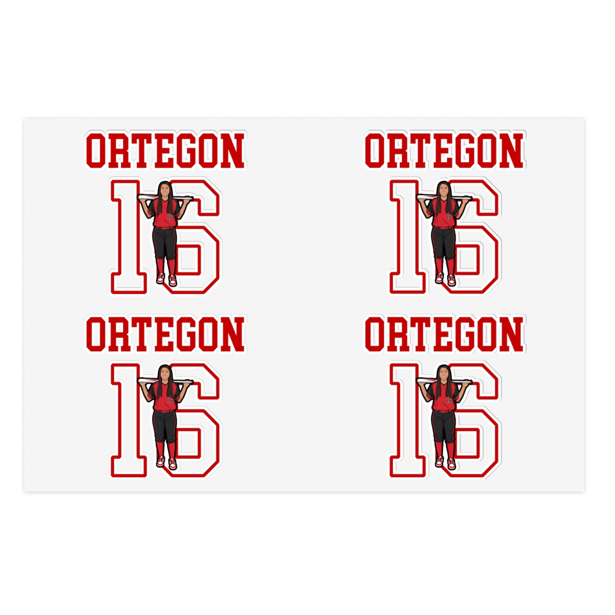 Sticker Sheet — character_shirsey in Classic