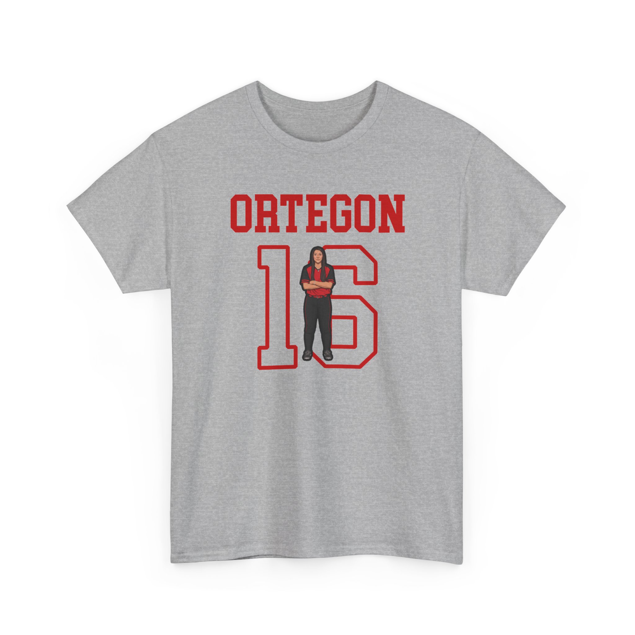 Tee — character_shirsey in Grey