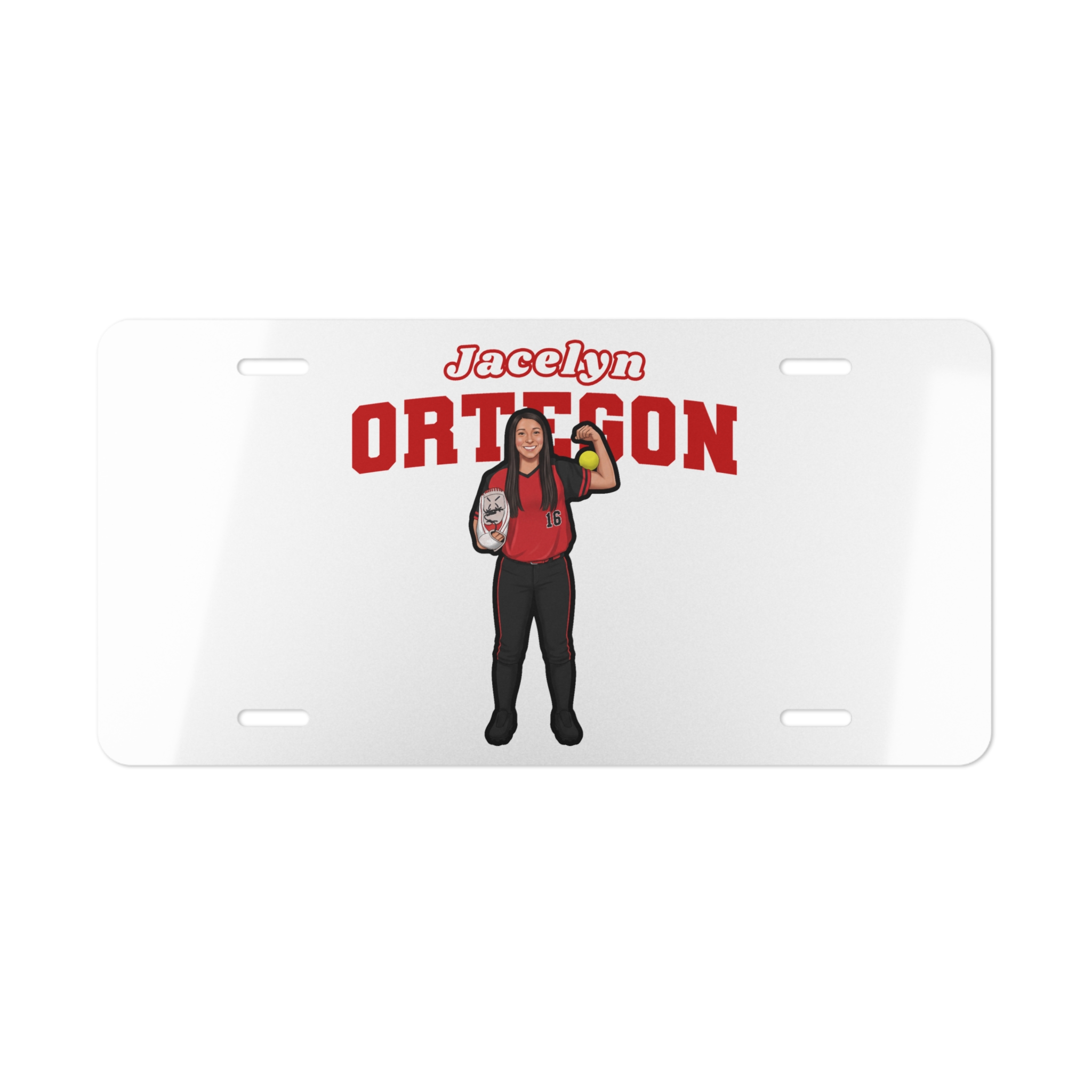 License Plate — character_name_arch in Classic