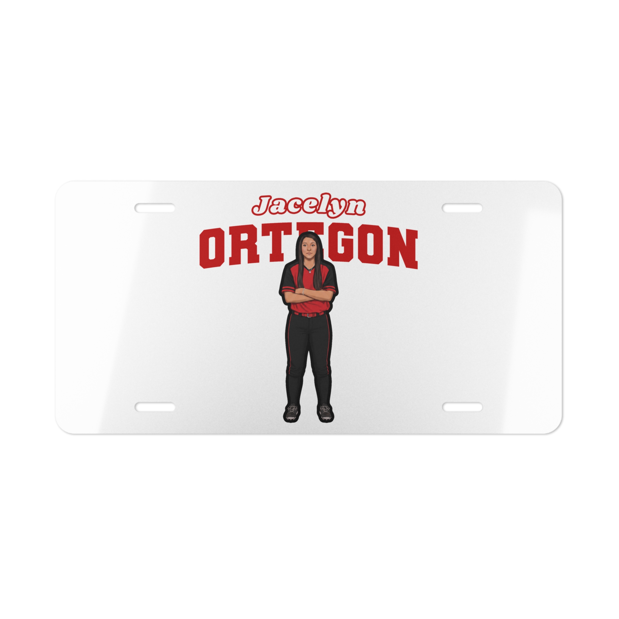 License Plate — character_name_arch in Classic