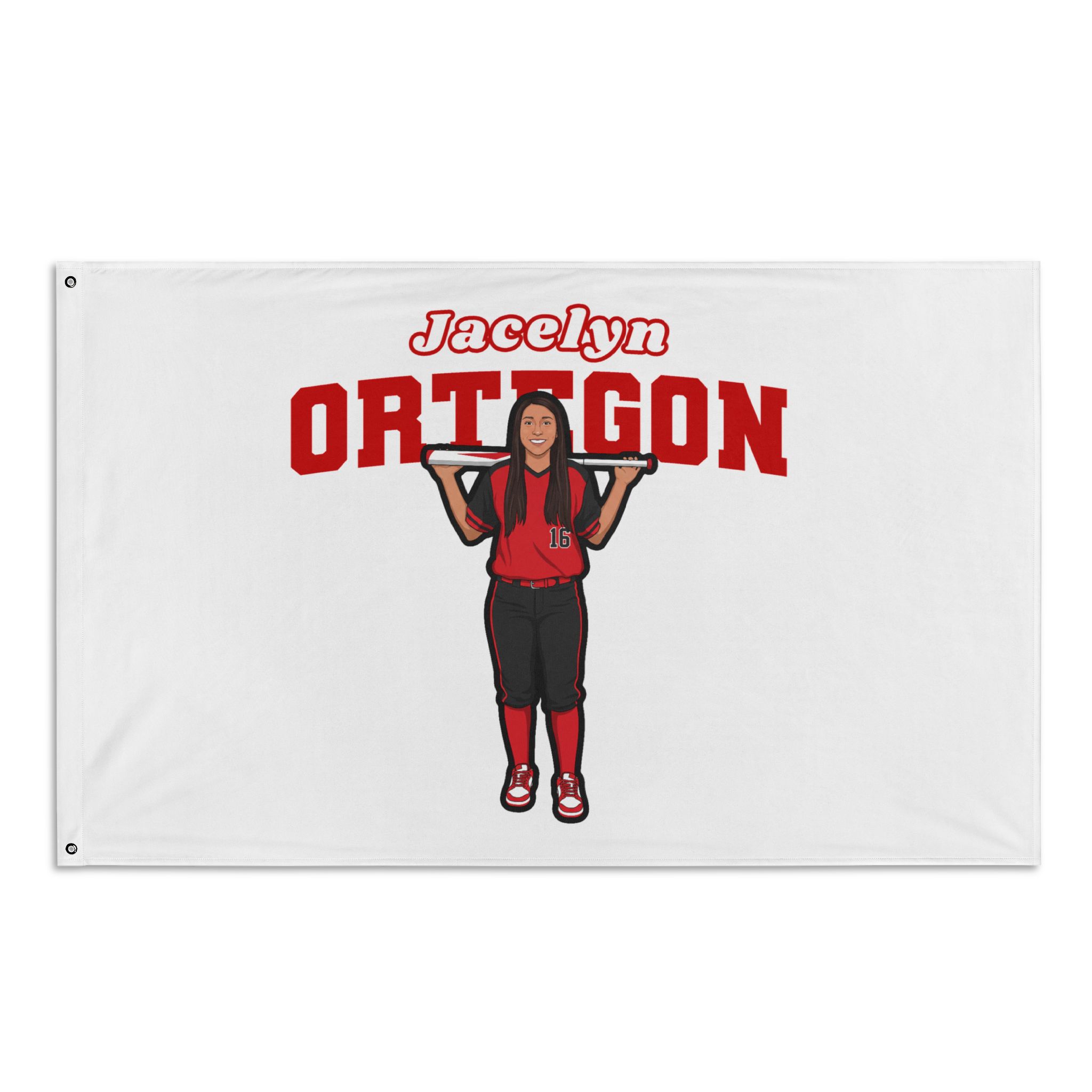 Flag (35 × 56 in) — character_name_arch in Classic