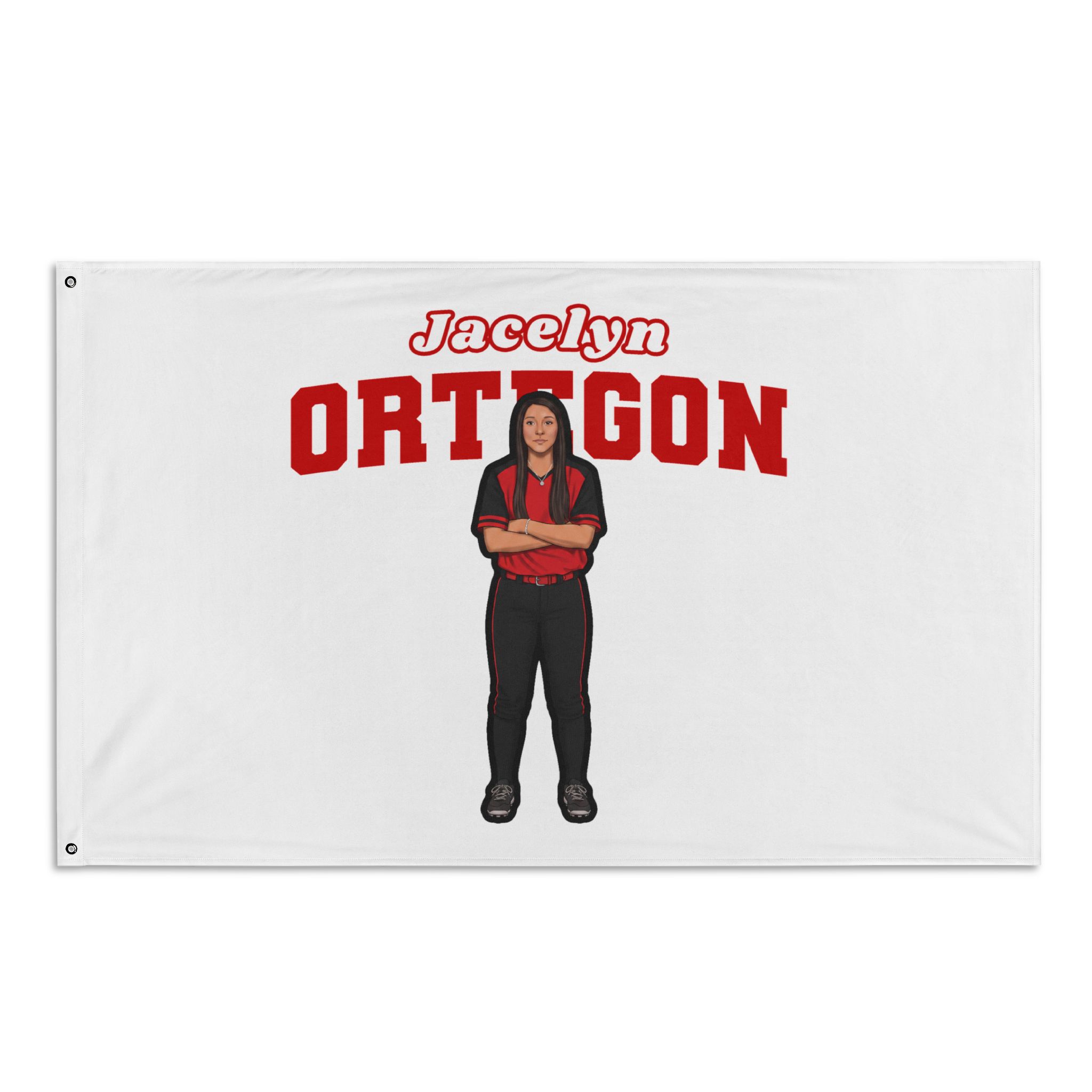 Flag (35 × 56 in) — character_name_arch in Classic
