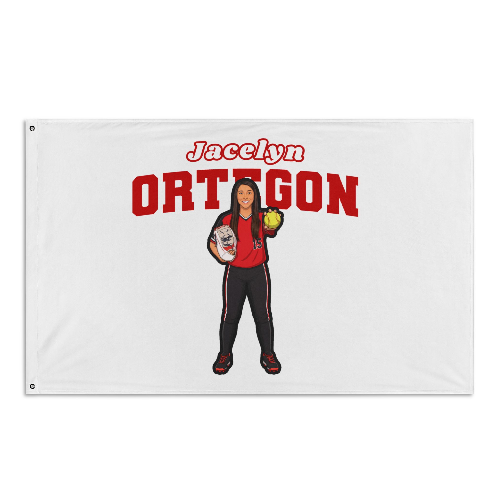 Flag (35 × 56 in) — character_name_arch in Classic