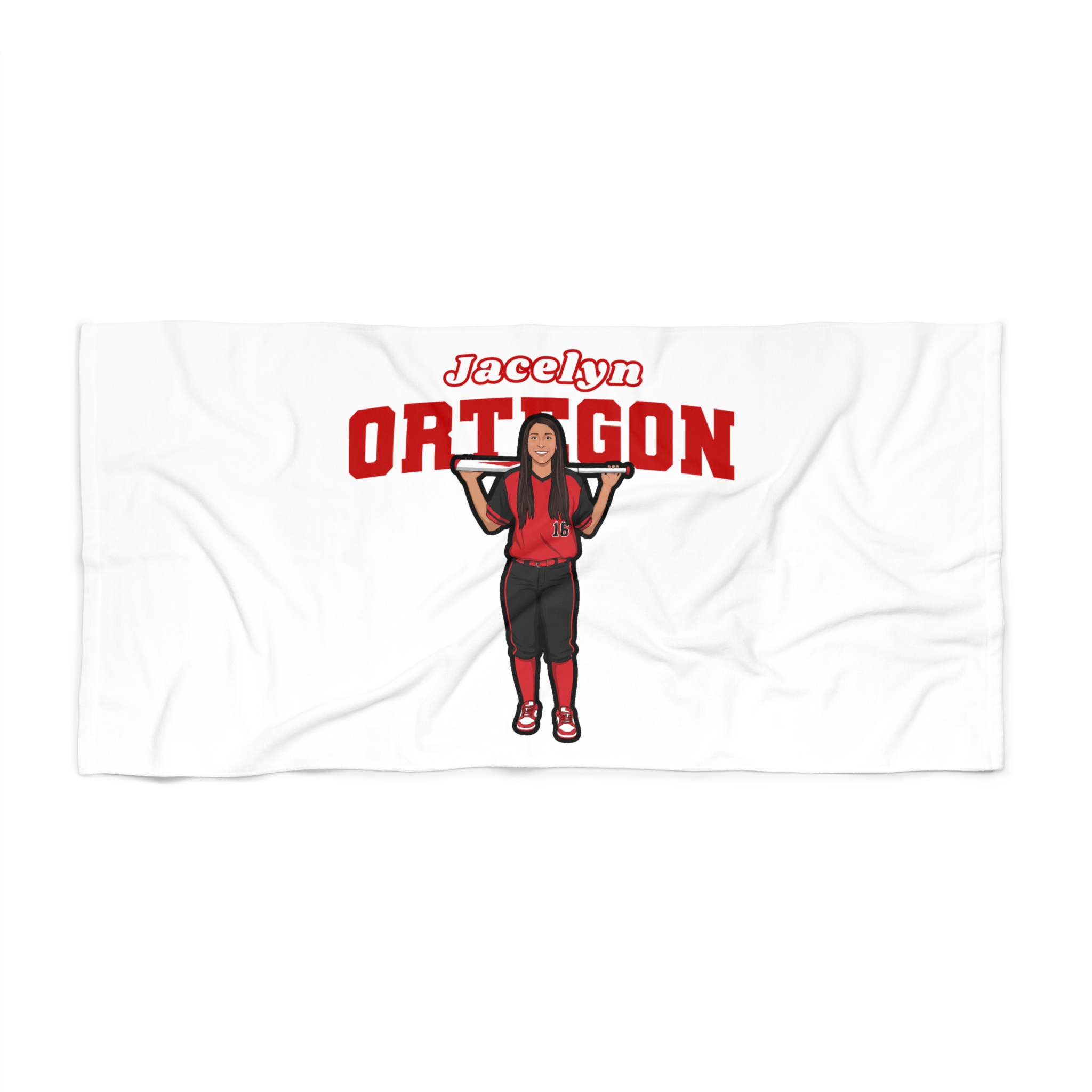 Beach Towel — character_name_arch in Classic