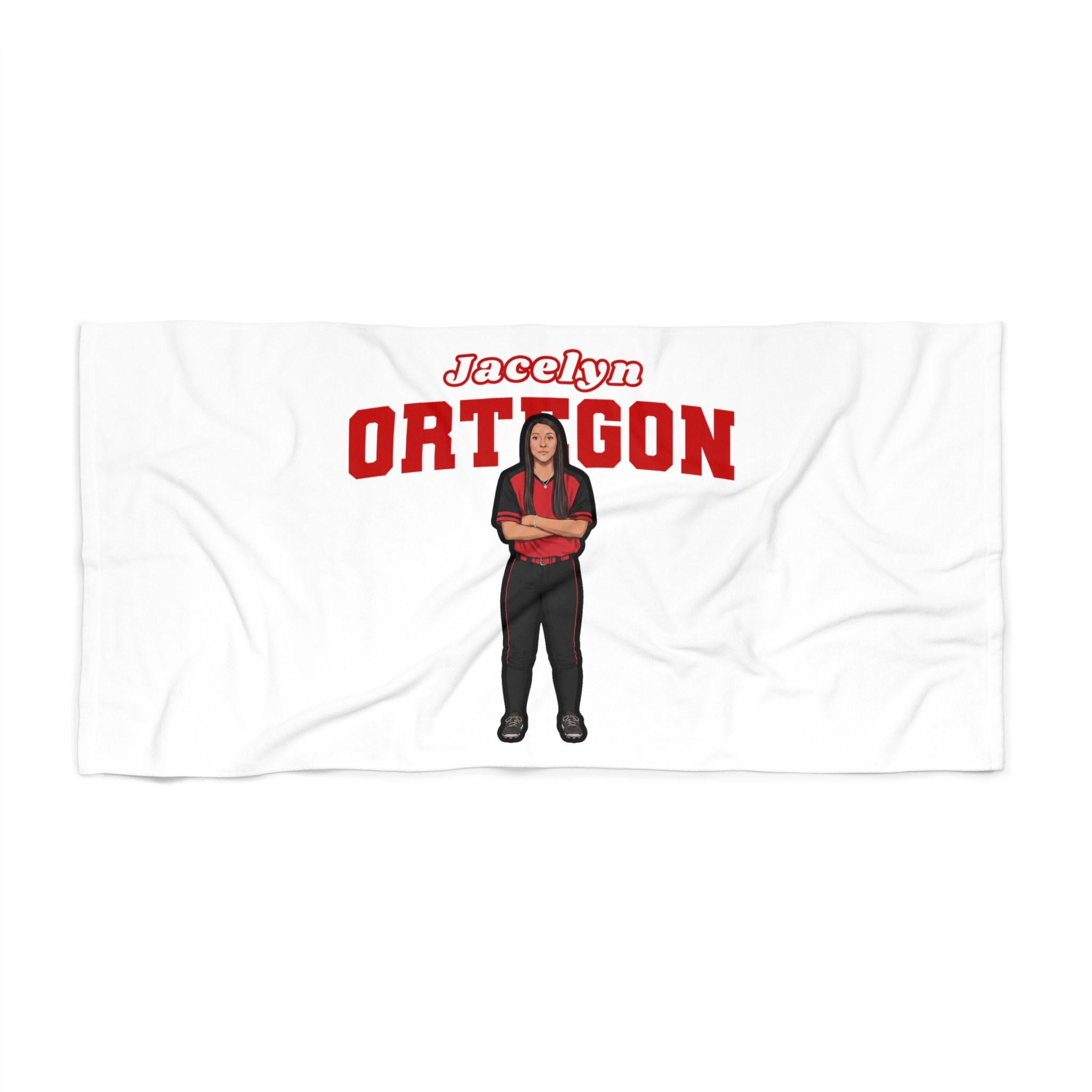 Beach Towel — character_name_arch in Classic
