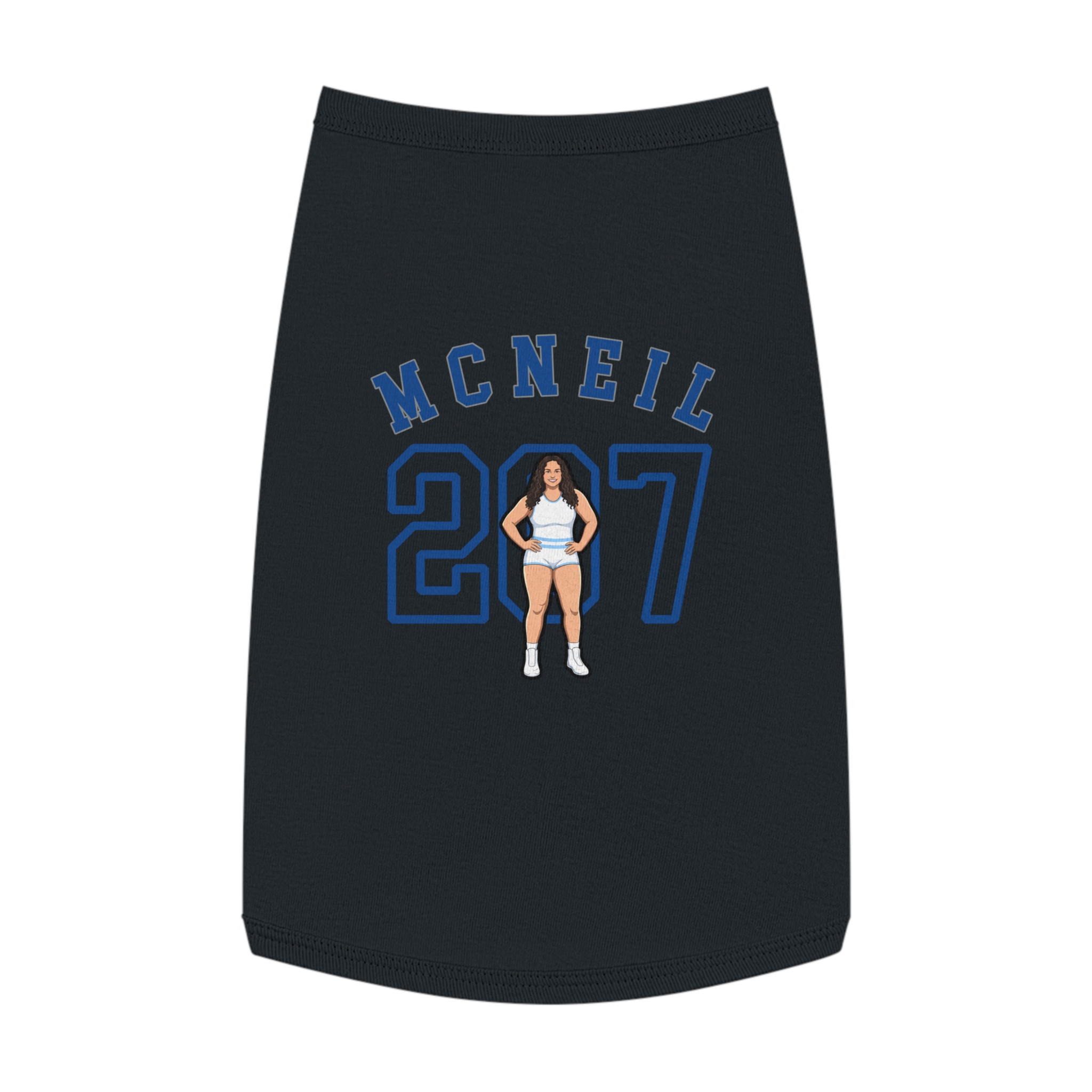 Pet Tank Top — character_shirsey_arch in White