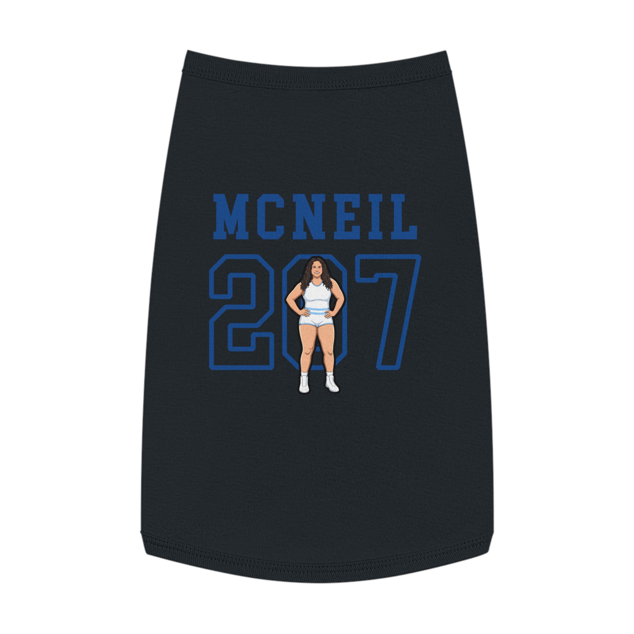 Pet Tank Top — character_shirsey in Black