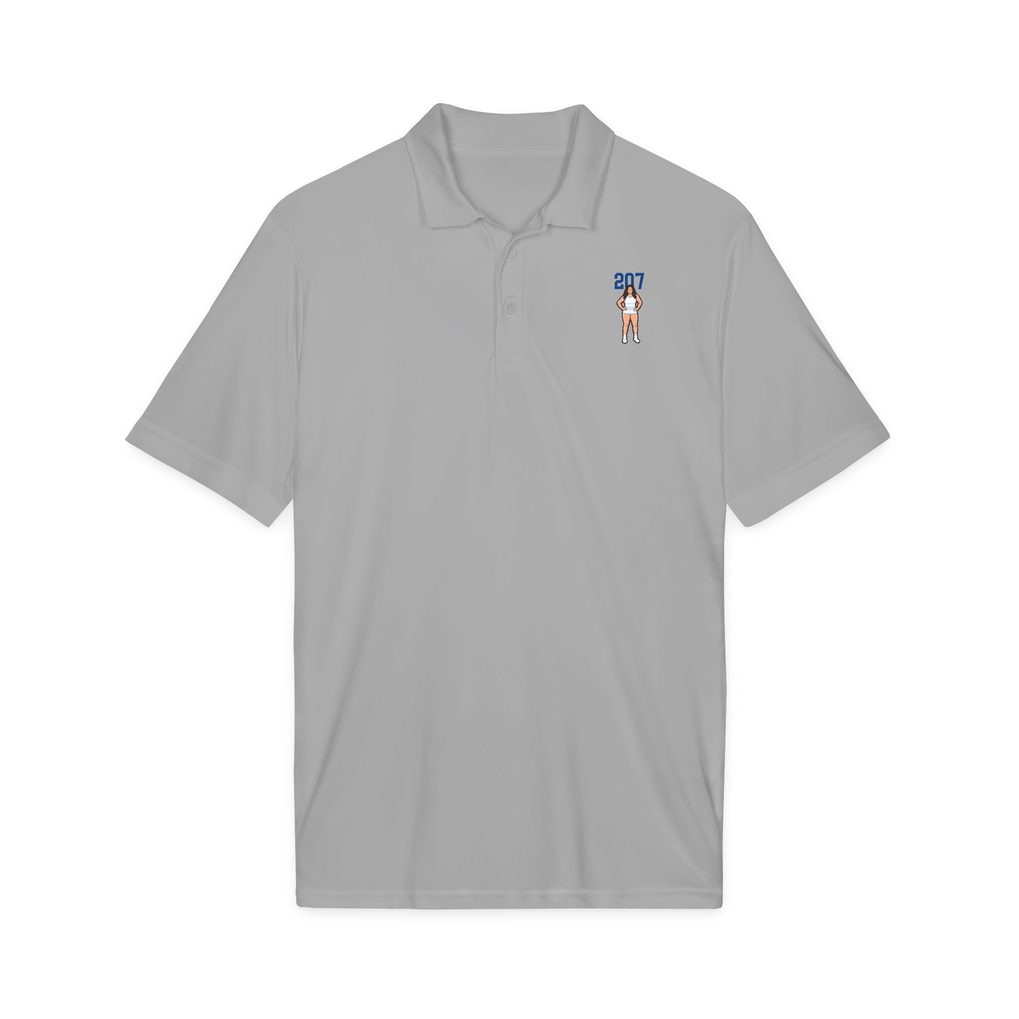 Polo — character_number_top in Silver