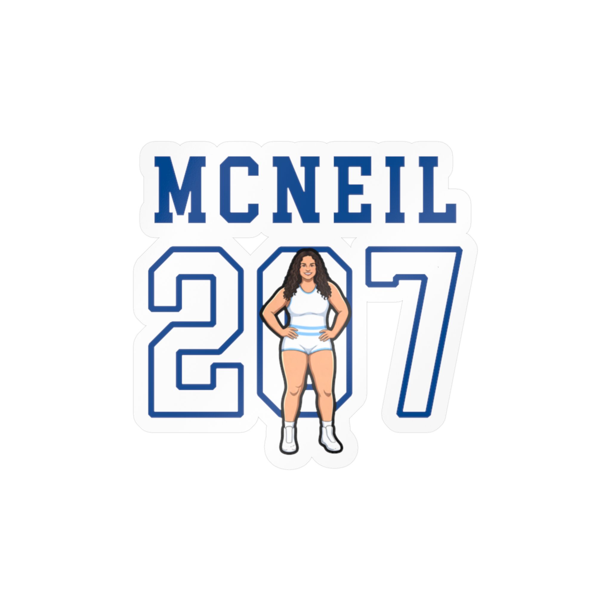 Vinyl Sticker — character_shirsey in Classic