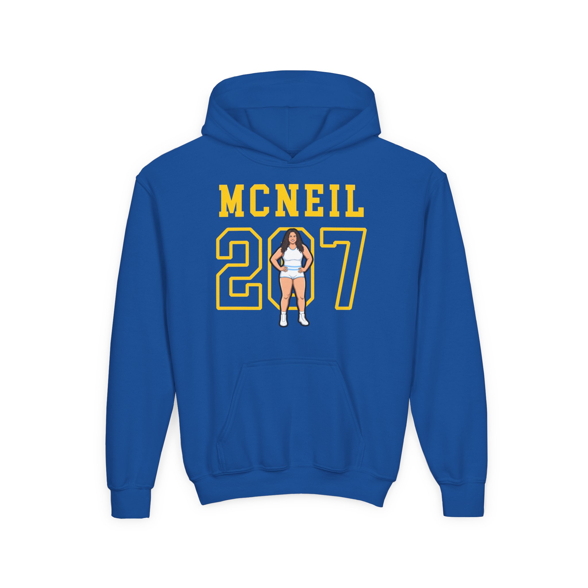 Youth Hoodie — character_shirsey in Royal