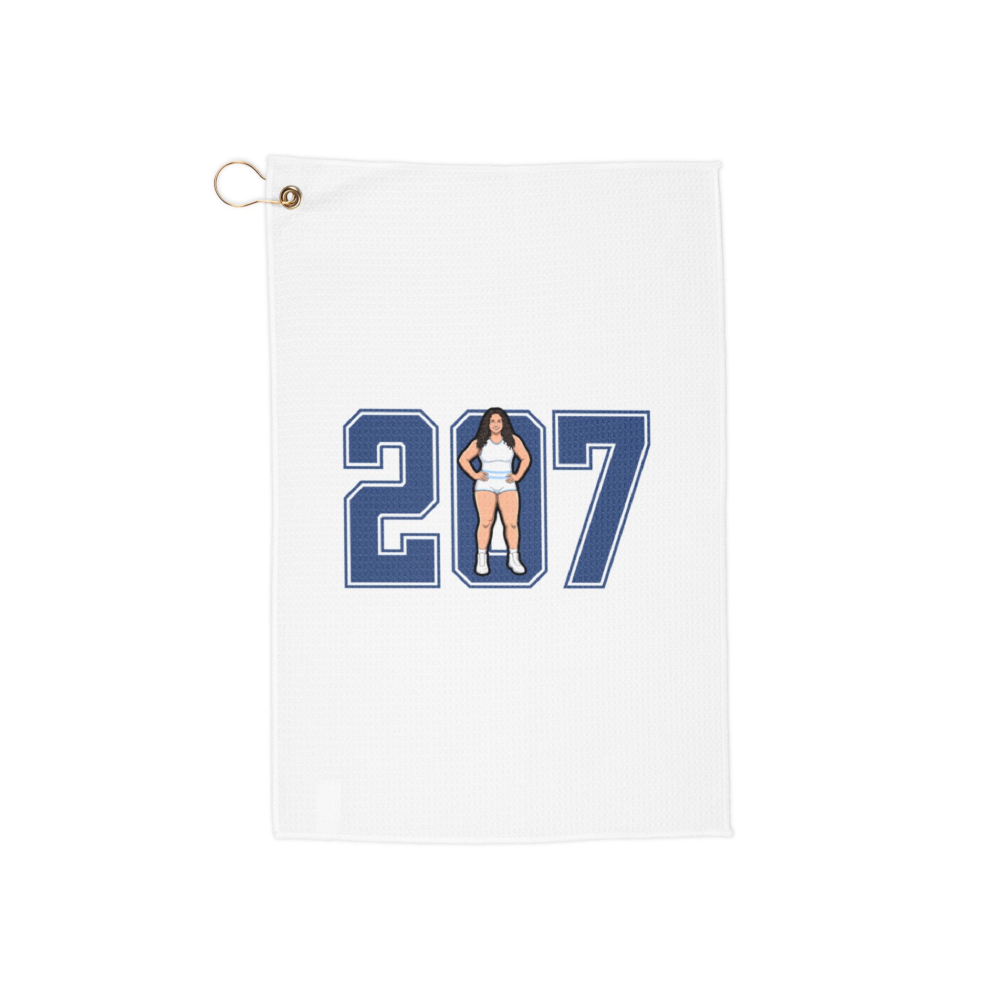 Golf Towel — character_number in Classic