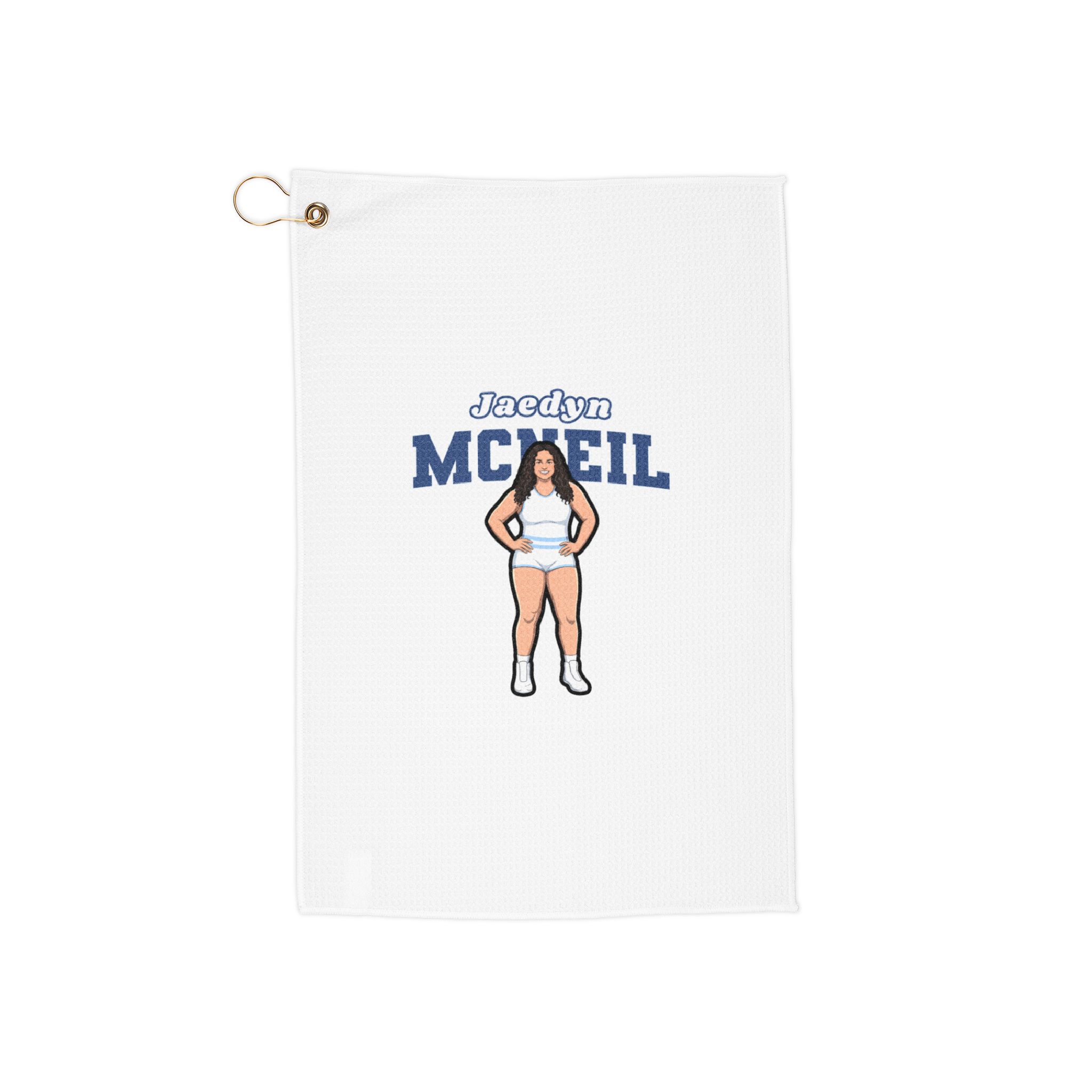 Golf Towel — character_name_arch in Classic