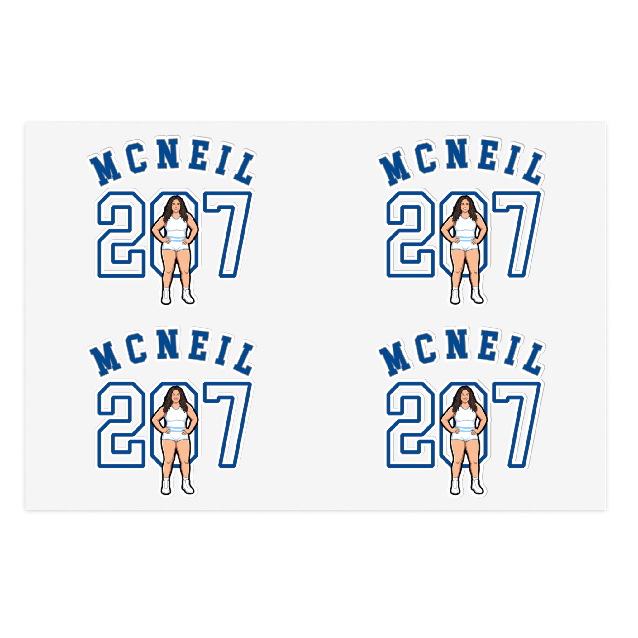 Sticker Sheet — character_shirsey_arch in Classic