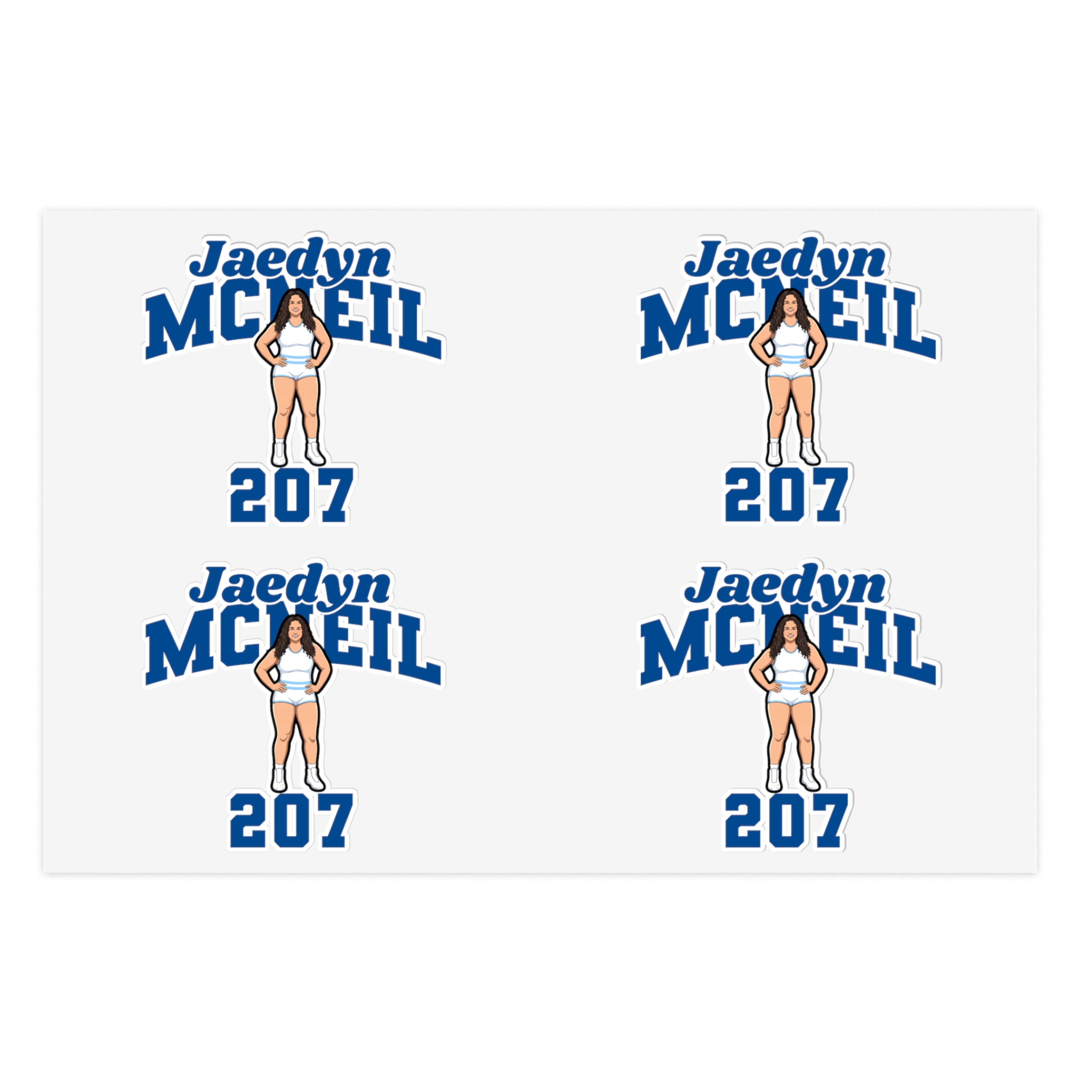 Sticker Sheet — character_signature_arch in Classic
