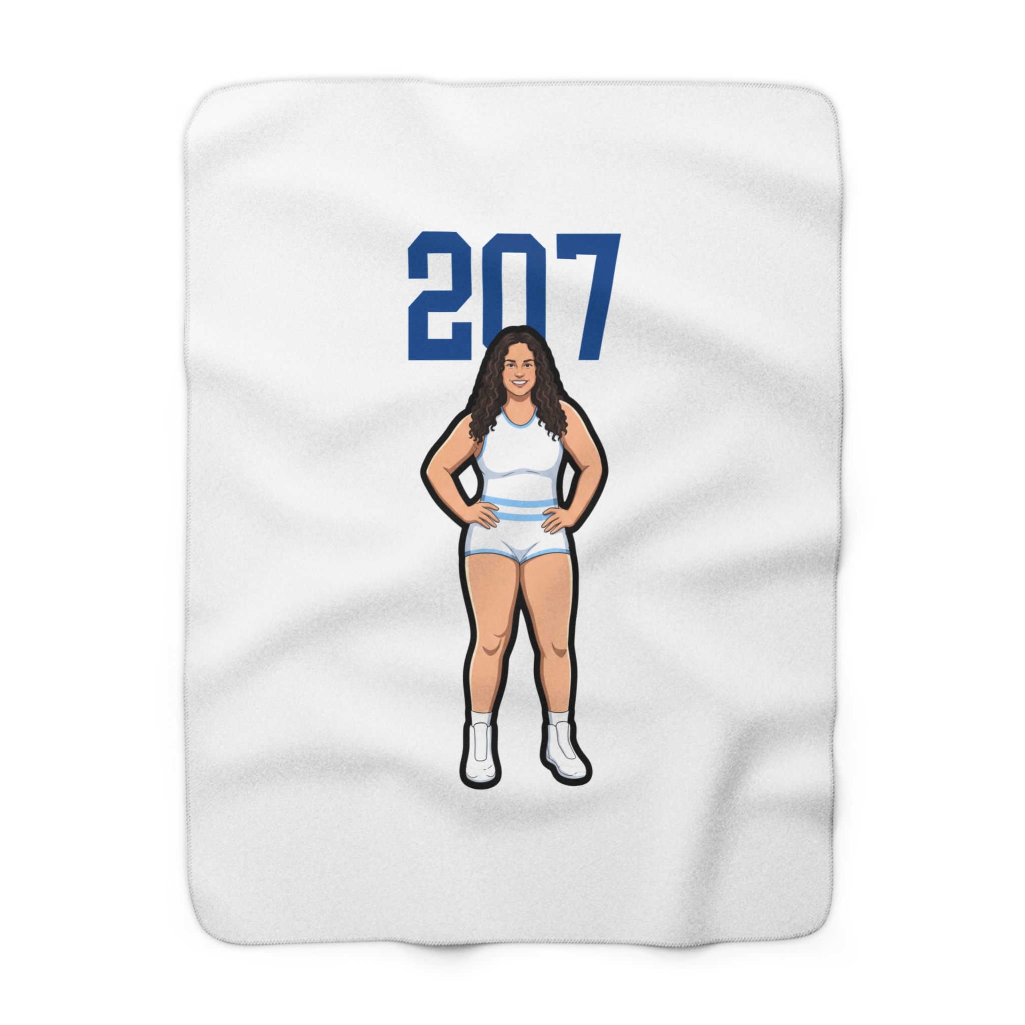Sherpa Blanket — character_number_top in Classic